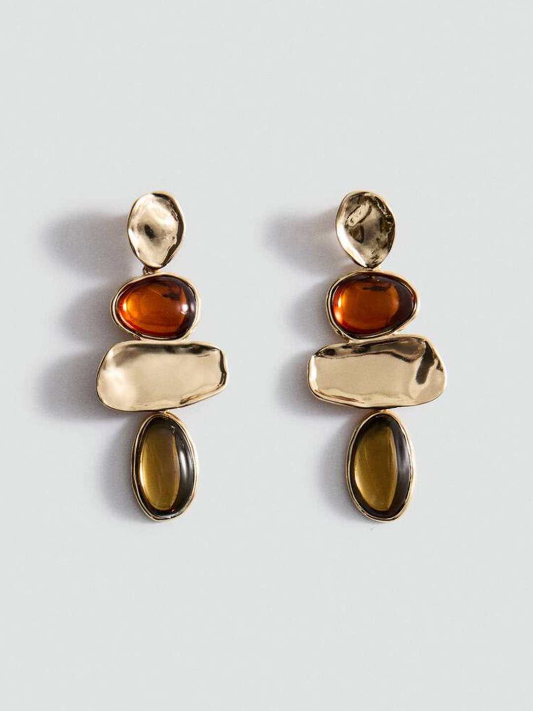 MANGO Quirky Drop Earrings
