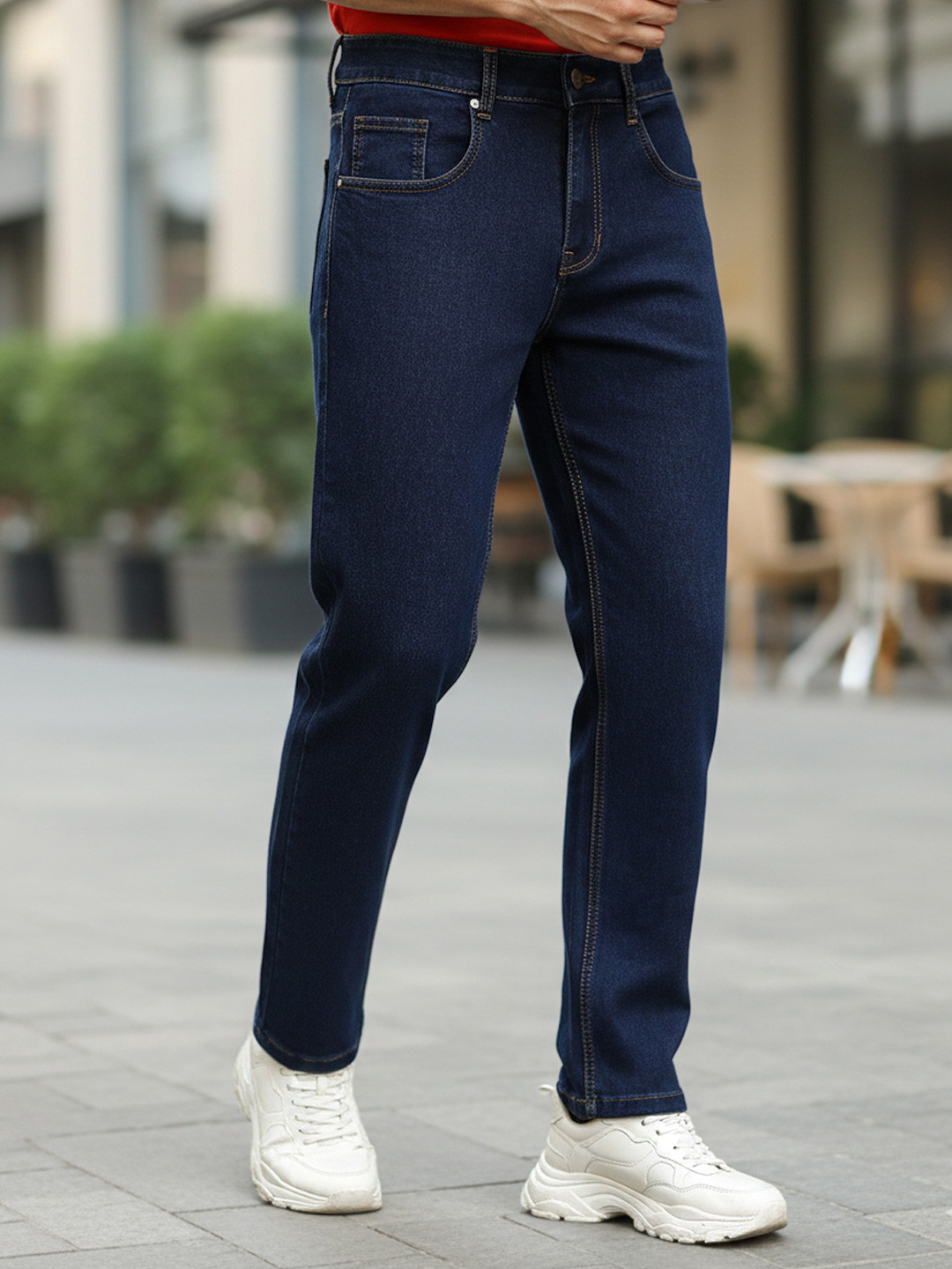 Urbano Fashion Men Mid-Rise Stretchable Jeans