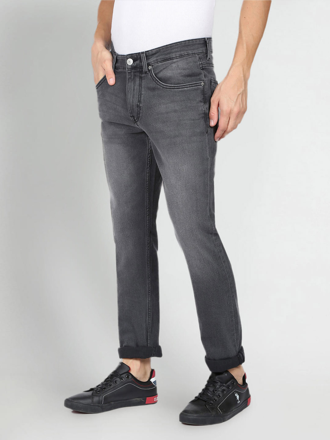 U.S. Polo Assn. Denim Co. Brandon Slim Tapered Fit Jeans
