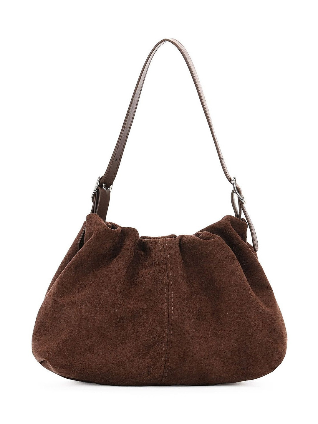 StyleCast x Revolte Suede Swagger Tote Bag