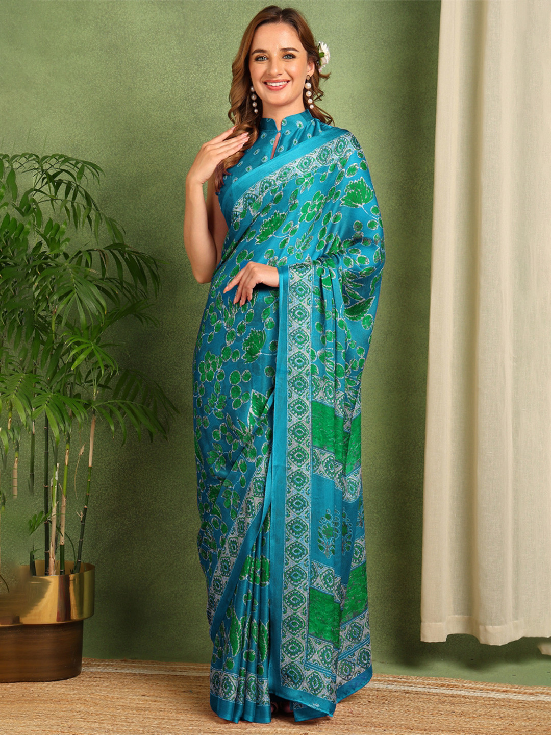 KALINI Floral Saree