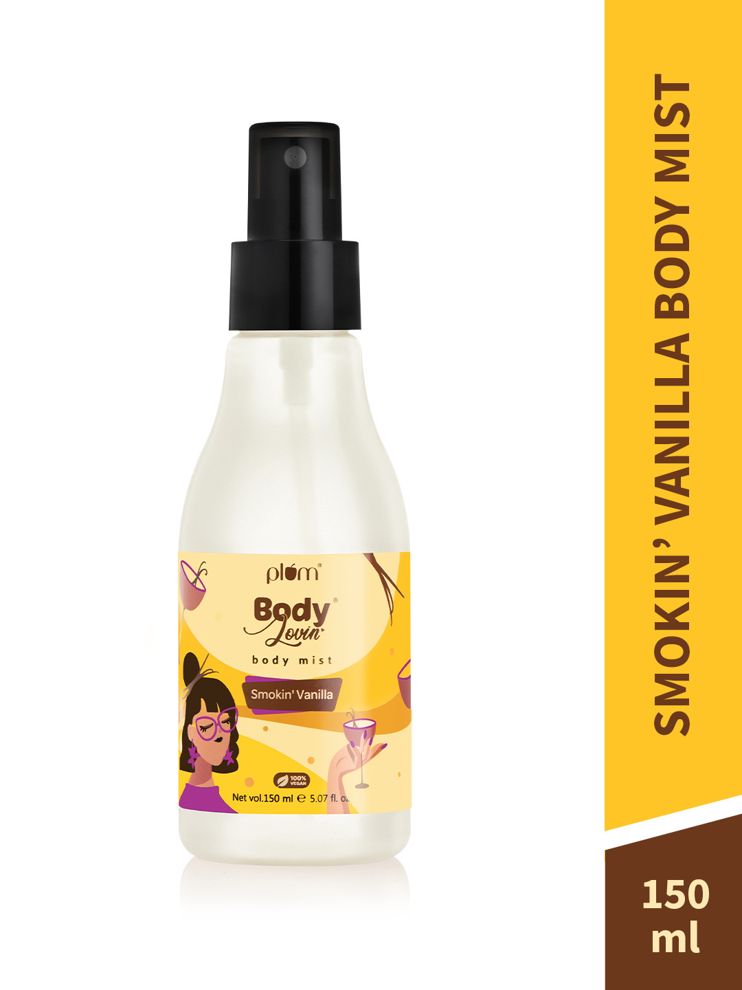 Plum BodyLovin Smokin Vanilla Body Mist - 150 ml