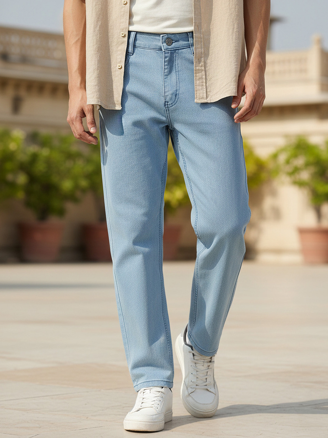 Urbano Fashion Men Mid-Rise Stretchable Jeans