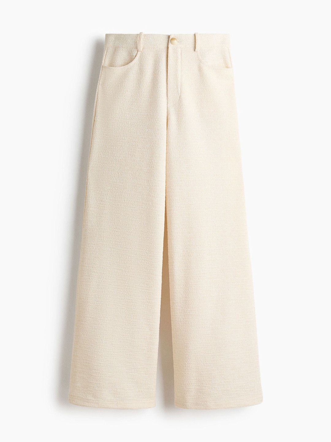 H&M Wide Boucl Trousers