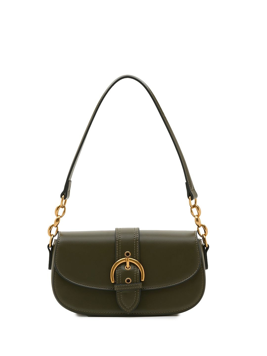 MIRAGGIO PU Structured Shoulder Bag