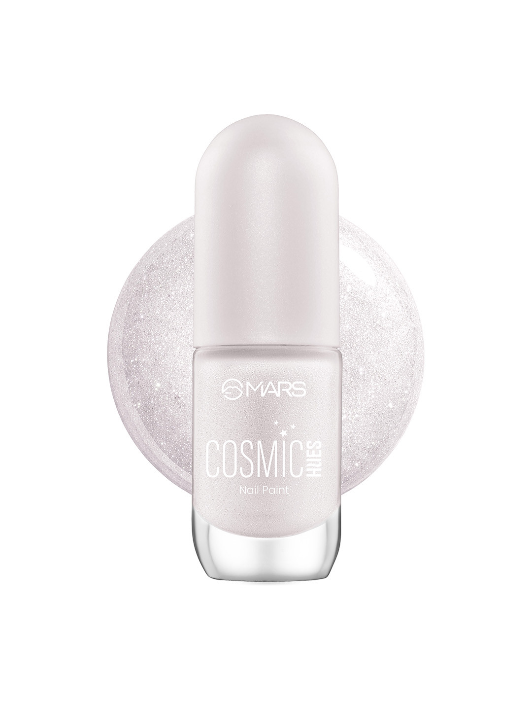 

MARS Cosmic Hue Ultra-Glossy Shine Nail Paint 10ml - Moonbeam 10, Grey