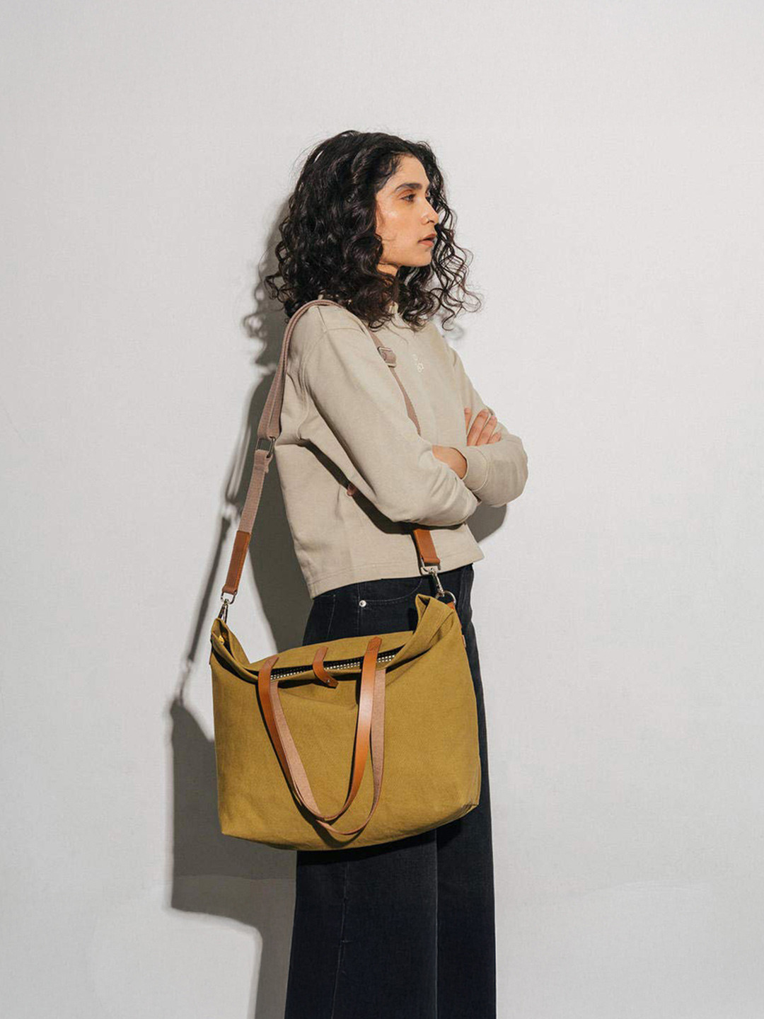 DailyObjects Olive Green Buoy Tote Bag