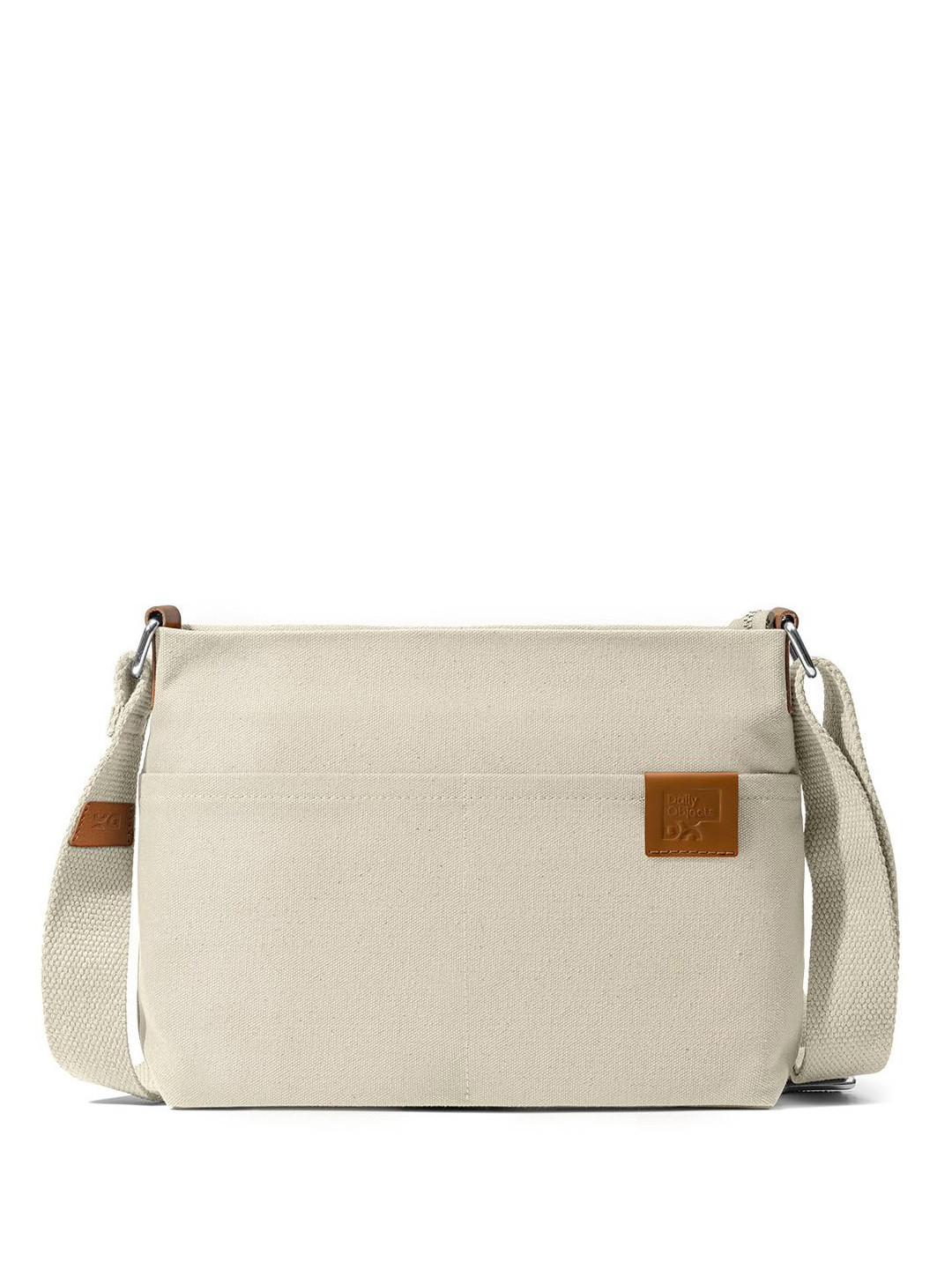 DailyObjects All White Sunday Sling Crossbody Bag