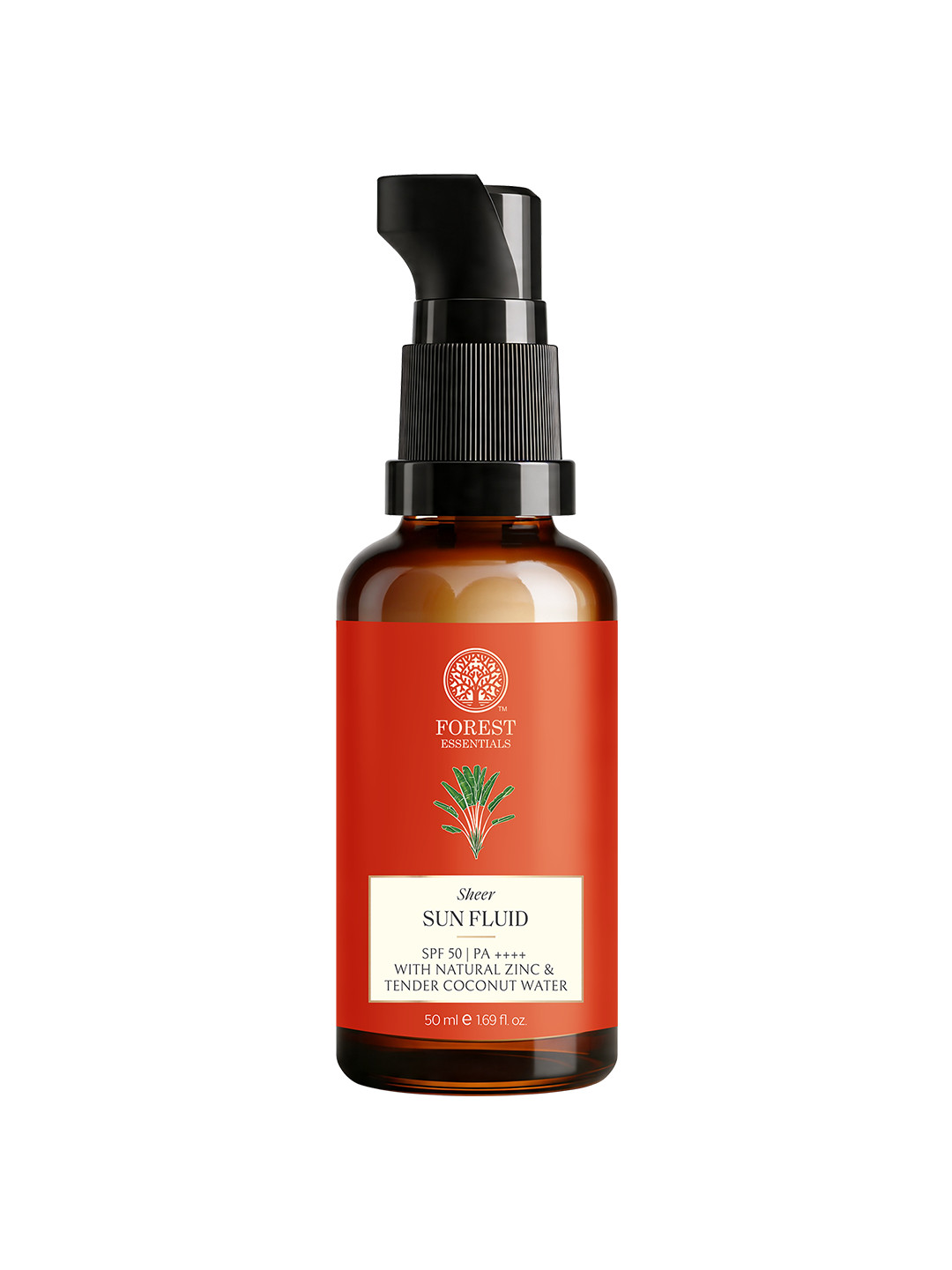 Forest Essentials Sheer Sun Fluid SPF 50 PA++++ Sunscreen - 50ml
