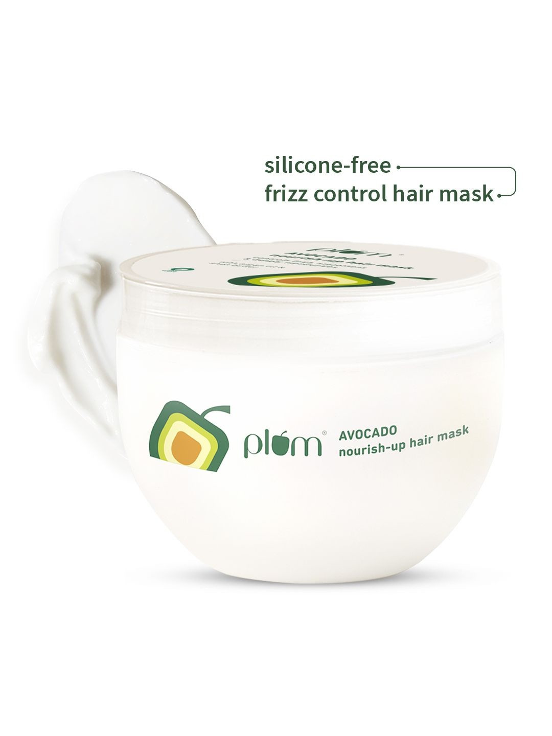 Plum Avocado Nourish-Up Hair Mask For Frizz Control - 250 g