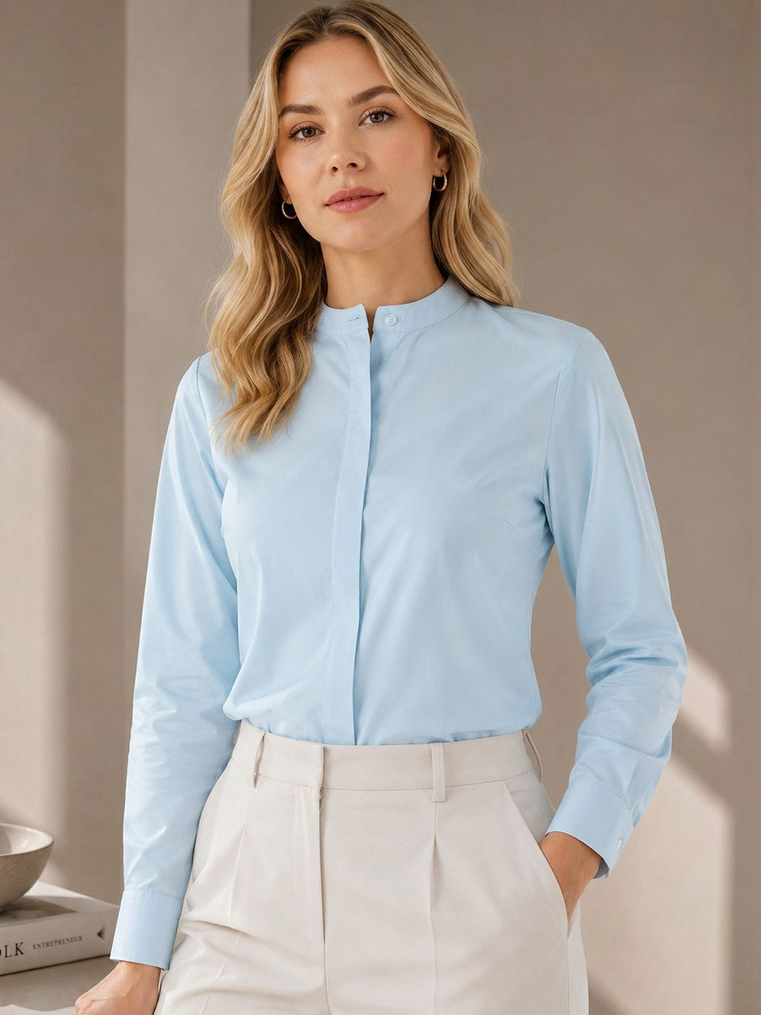 Hancock Sharp Slim Fit Formal Pure Cotton Shirt