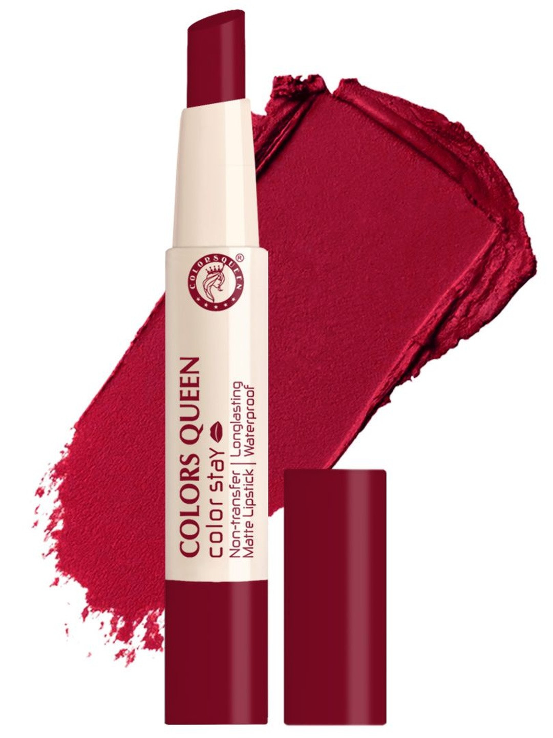 Colors Queen Color Stay Long Lasting Non Transfer Matte Lipstick - Sexy Red 15