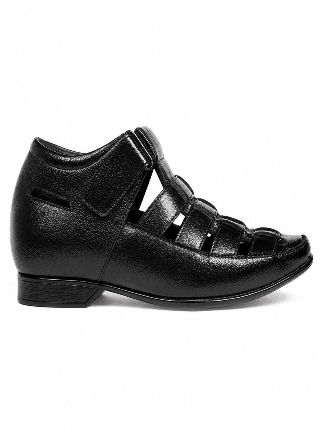Bxxy Men 3 Inch Hidden Elevator Height Increasing Formal Shoe-Style Sandals