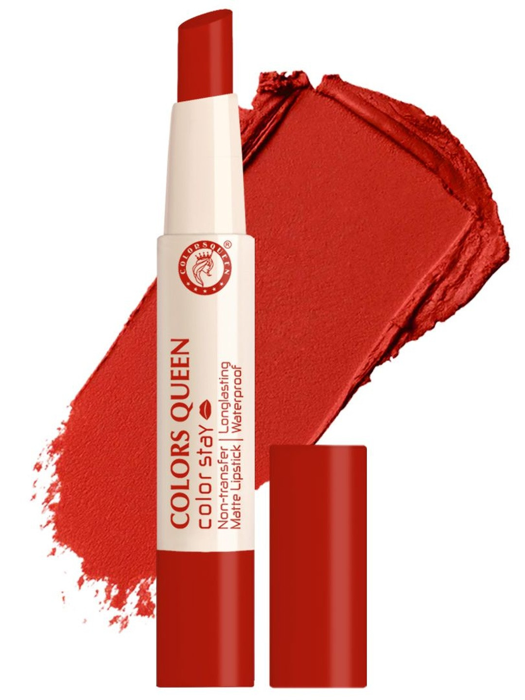 Colors Queen Color Stay Non-Transfer Waterproof Matte Lipstick - Red 16