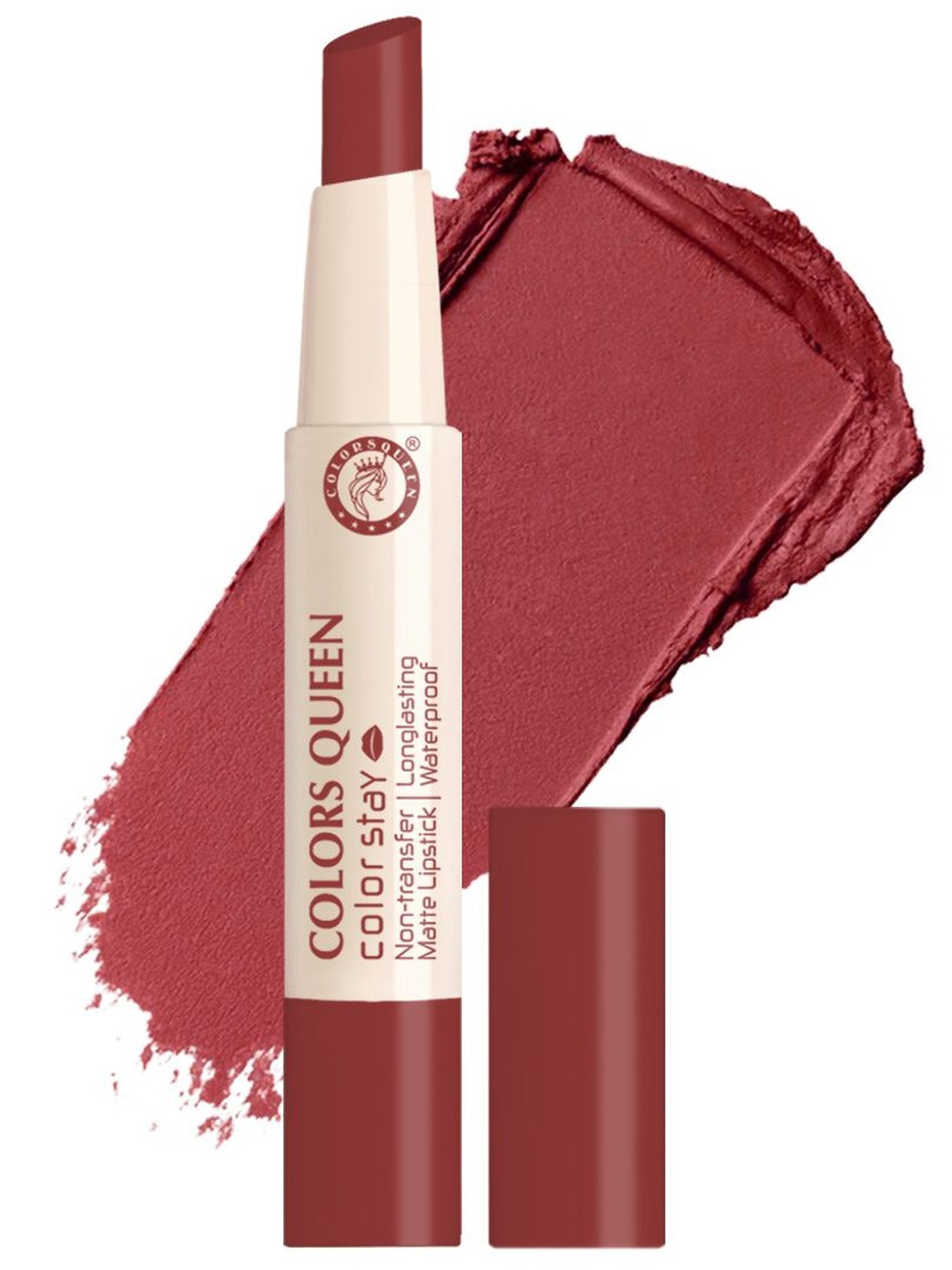 Colors Queen Color Stay Non-Transfer Waterproof Matte Lipstick - Rouge 11