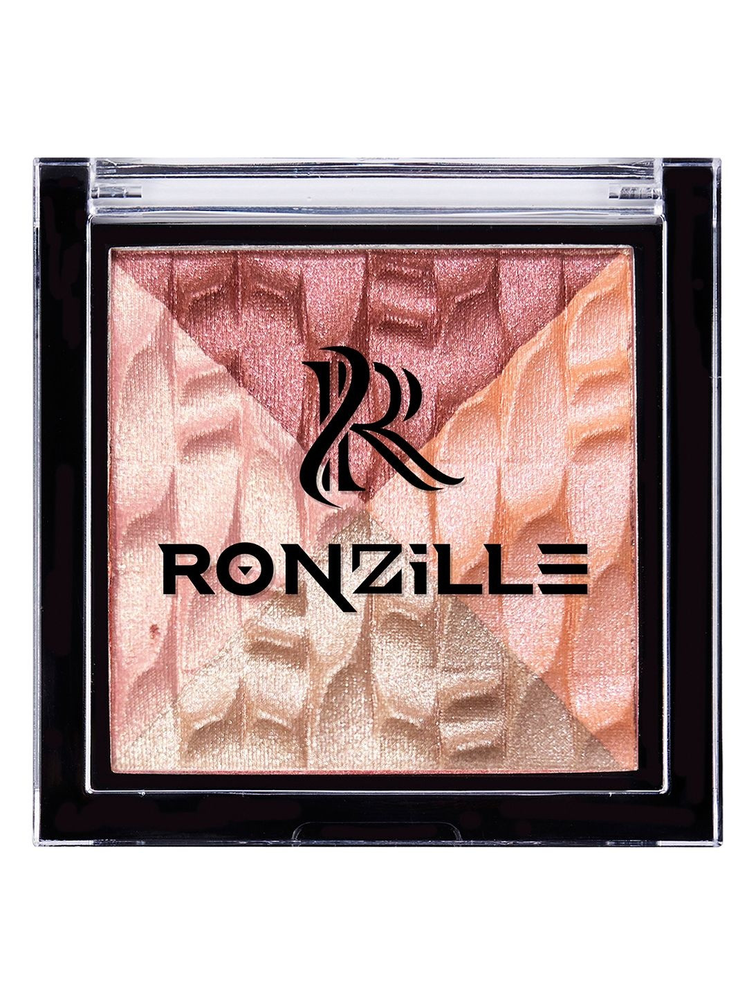 Ronzille Square Baked Blusher and Brick Highlighter - 05