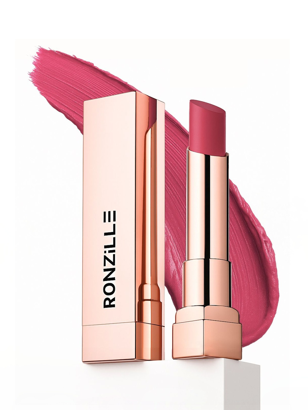 Ronzille Long Stay Creamy Matte Lipstick 4.5 gm - RC Shade -18
