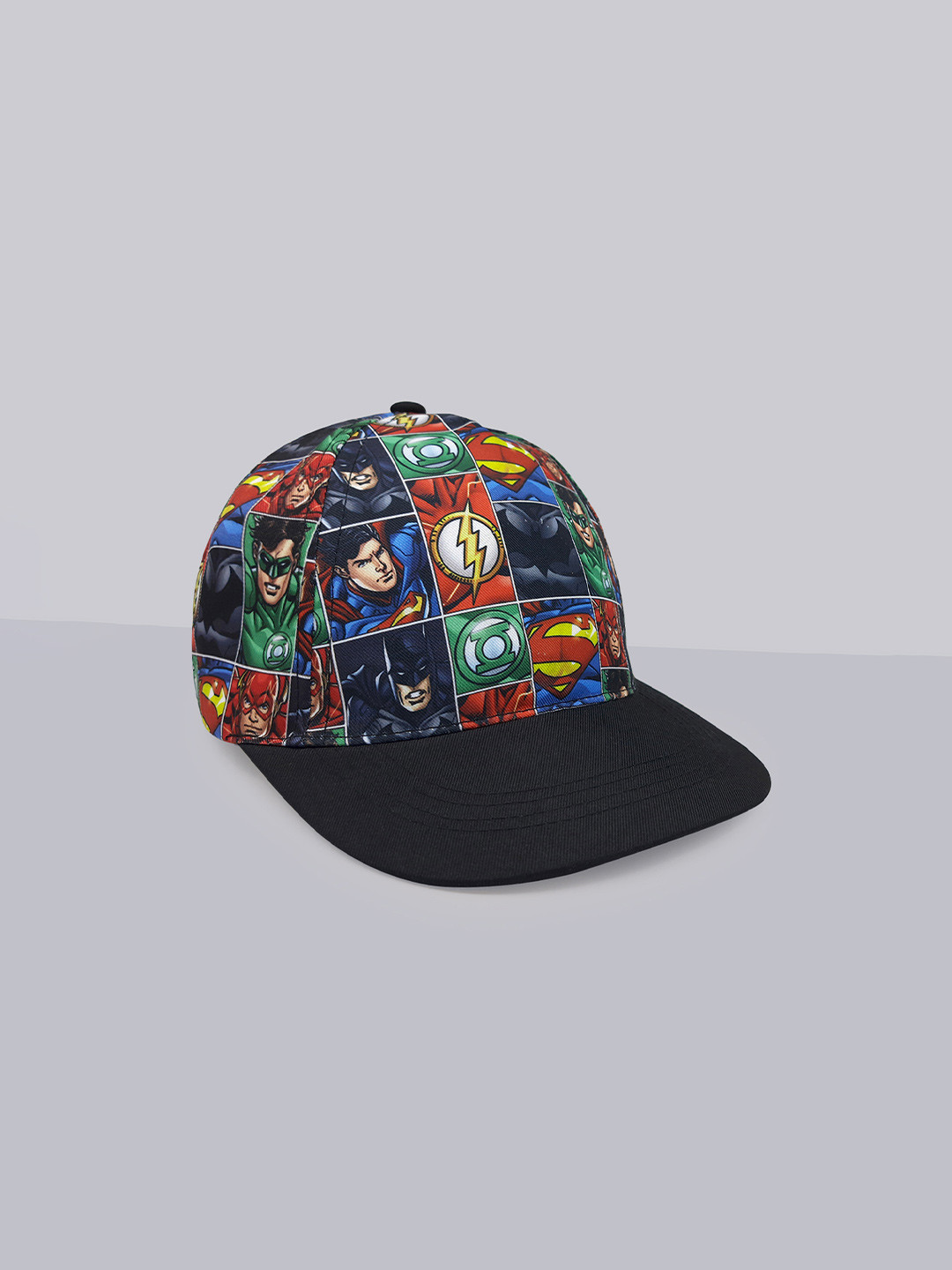 Free Authority Men DC Comic Printed Pure Cotton Baseball Cap
