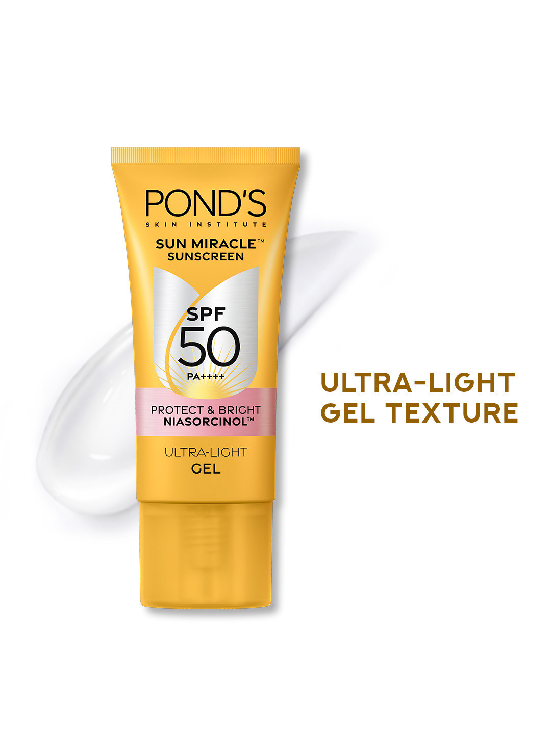 Ponds Protect & Bright Sun Miracle SPF 50 PA+++ Creme Gel Sunscreen - 50 g