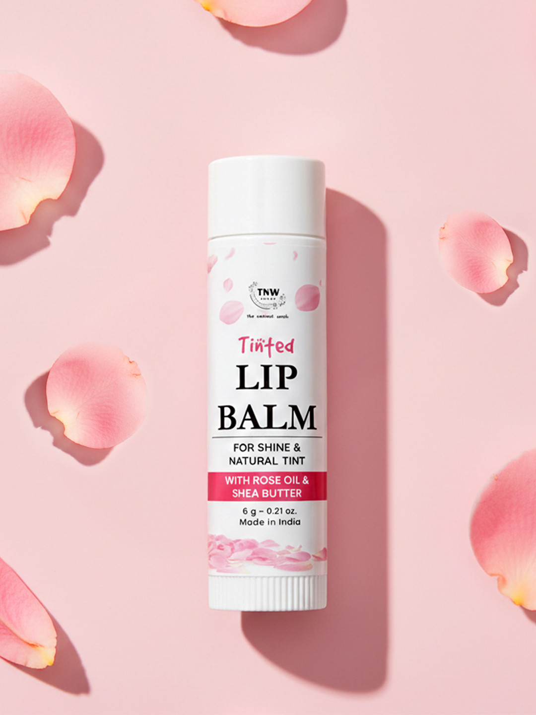 TNW the natural wash Rose Tinted Lip Balm - Pink