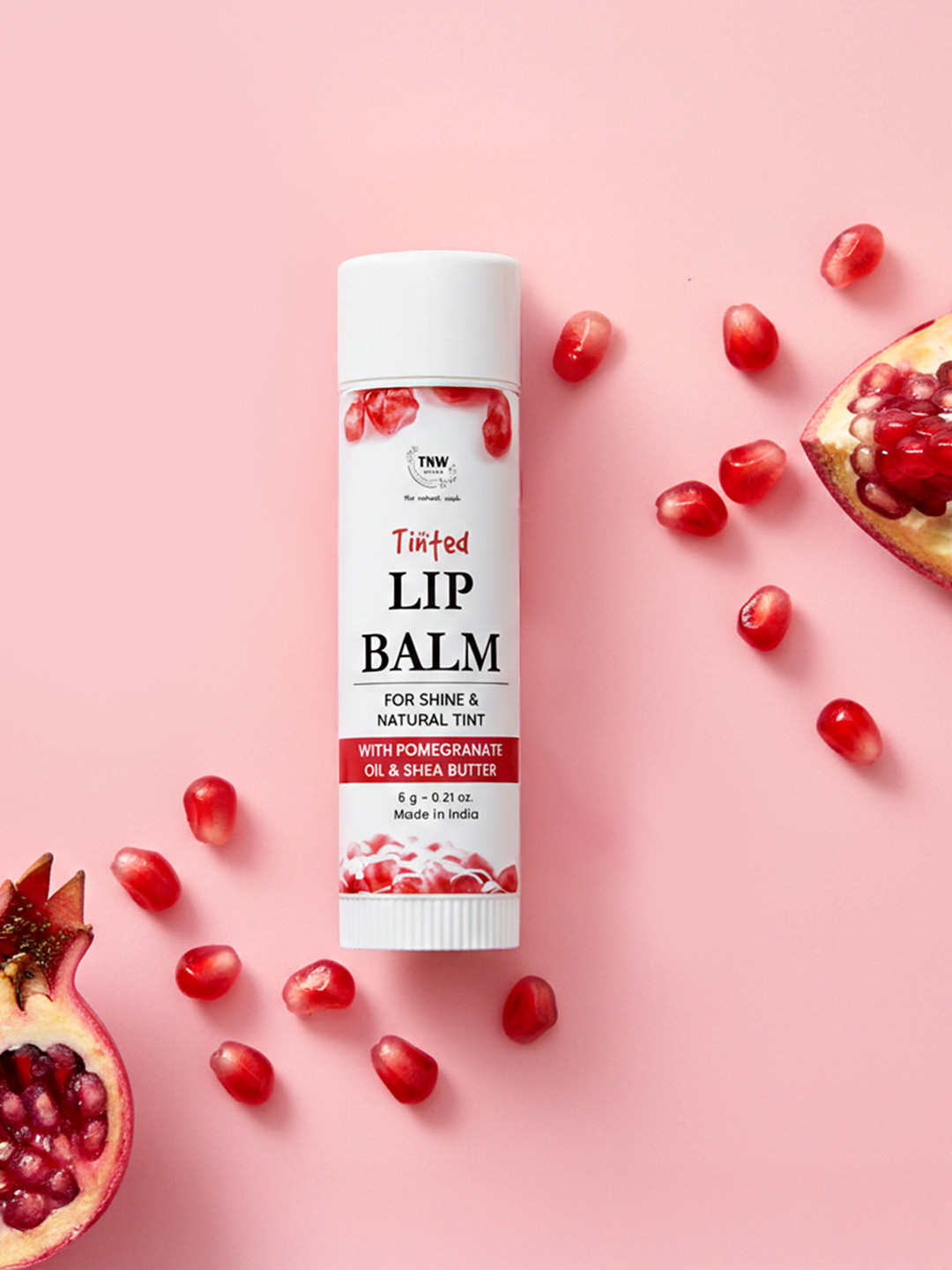 TNW the natural wash Pomegranate Tinted Lip Balm - 6g