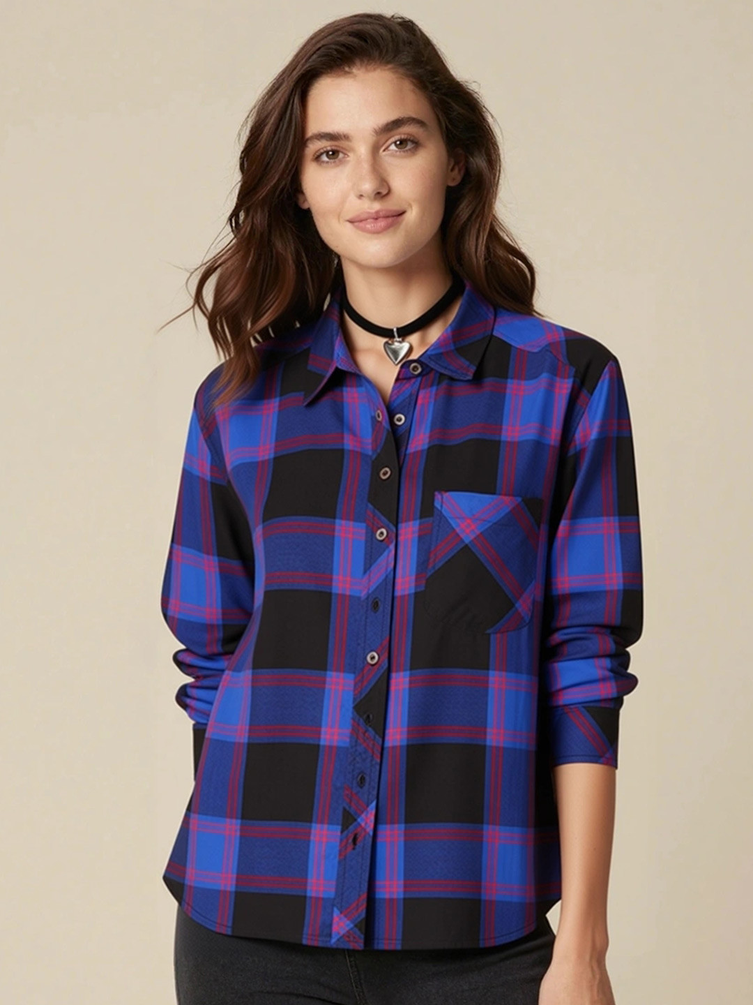 The Roadster Lifestyle Co. Checked Casual Shirt