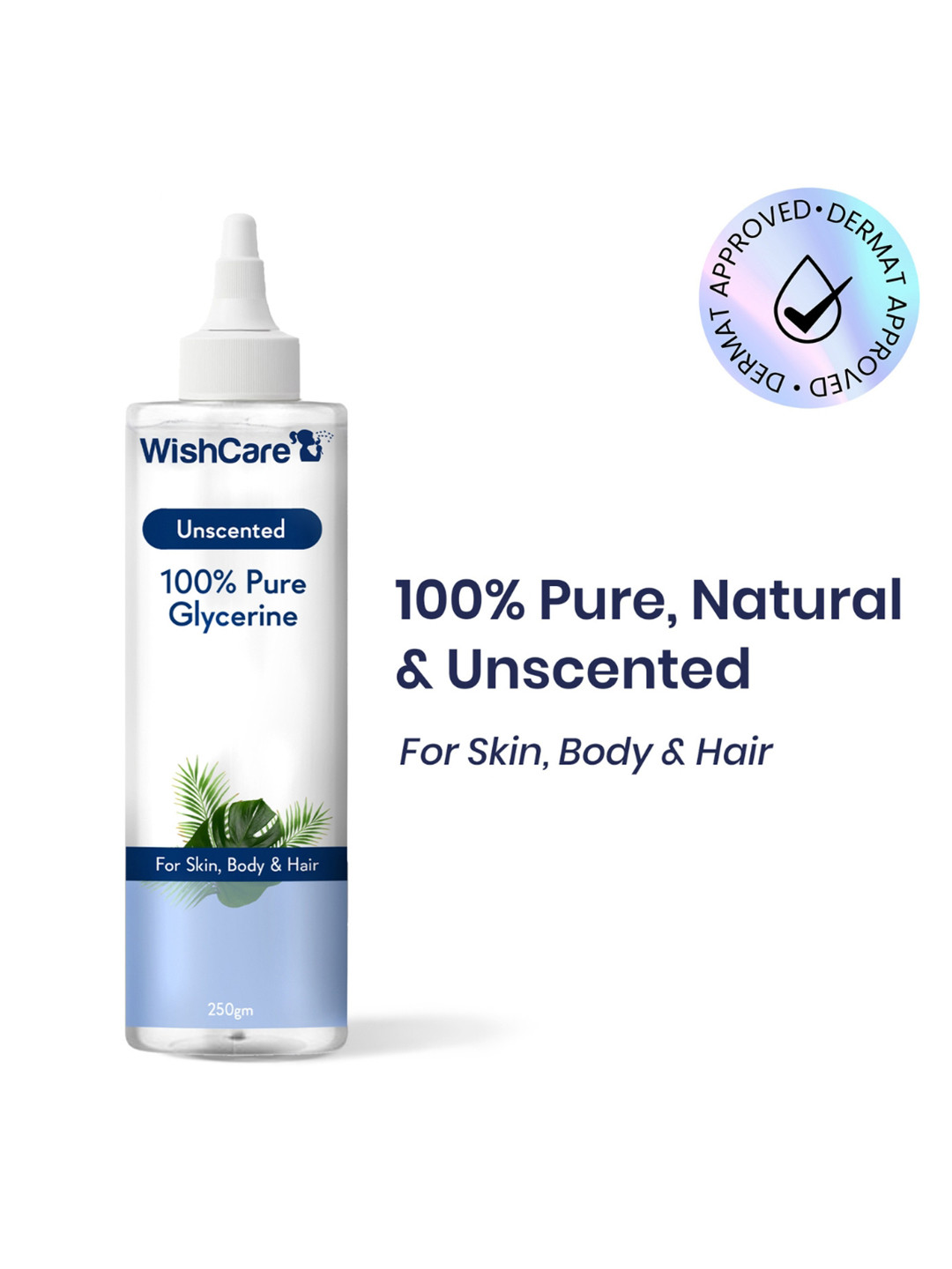 WishCare Unisex Pure & Unscented Glycerine