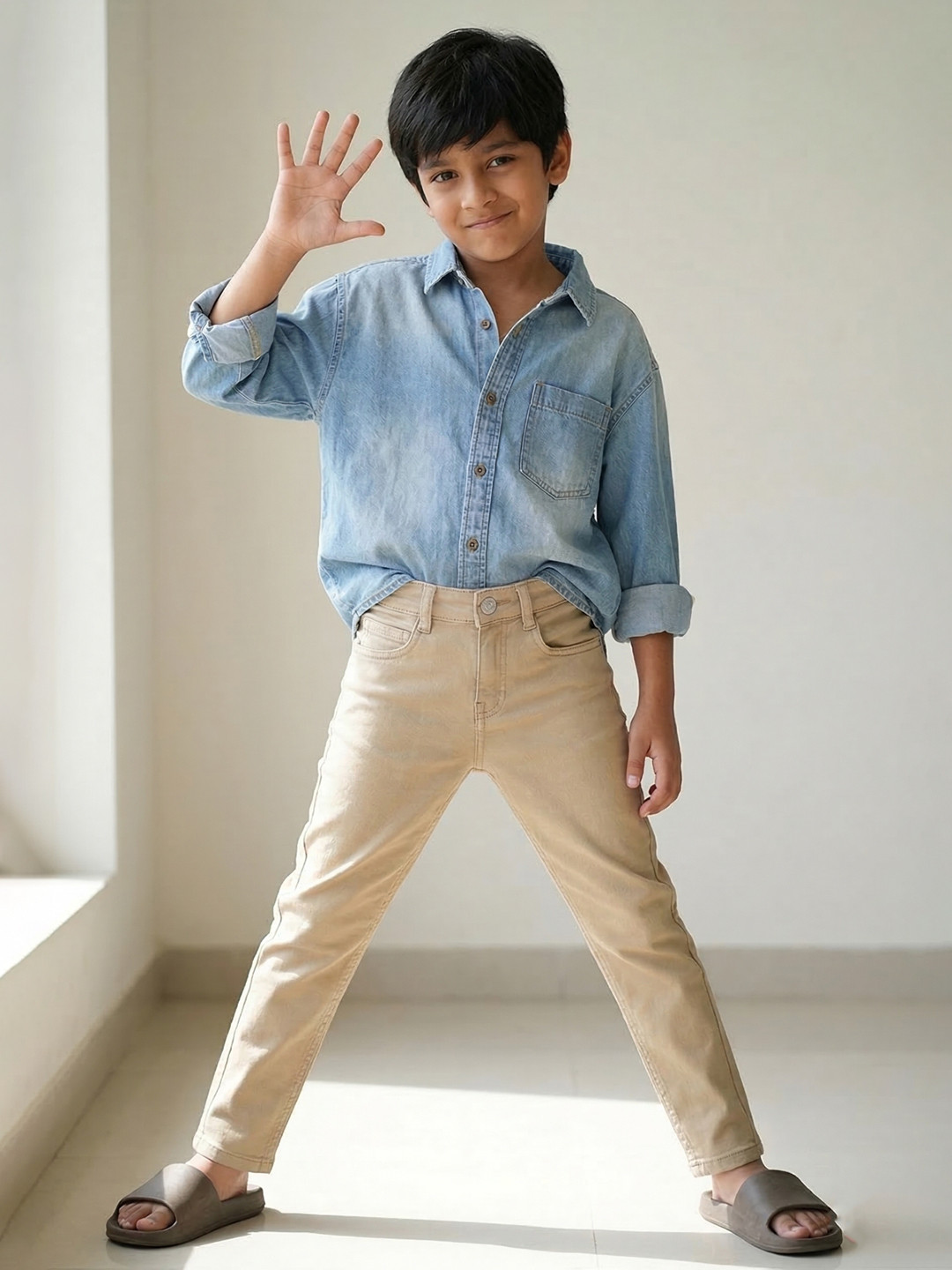 TALES & STORIES Boys Slim Fit Jeans