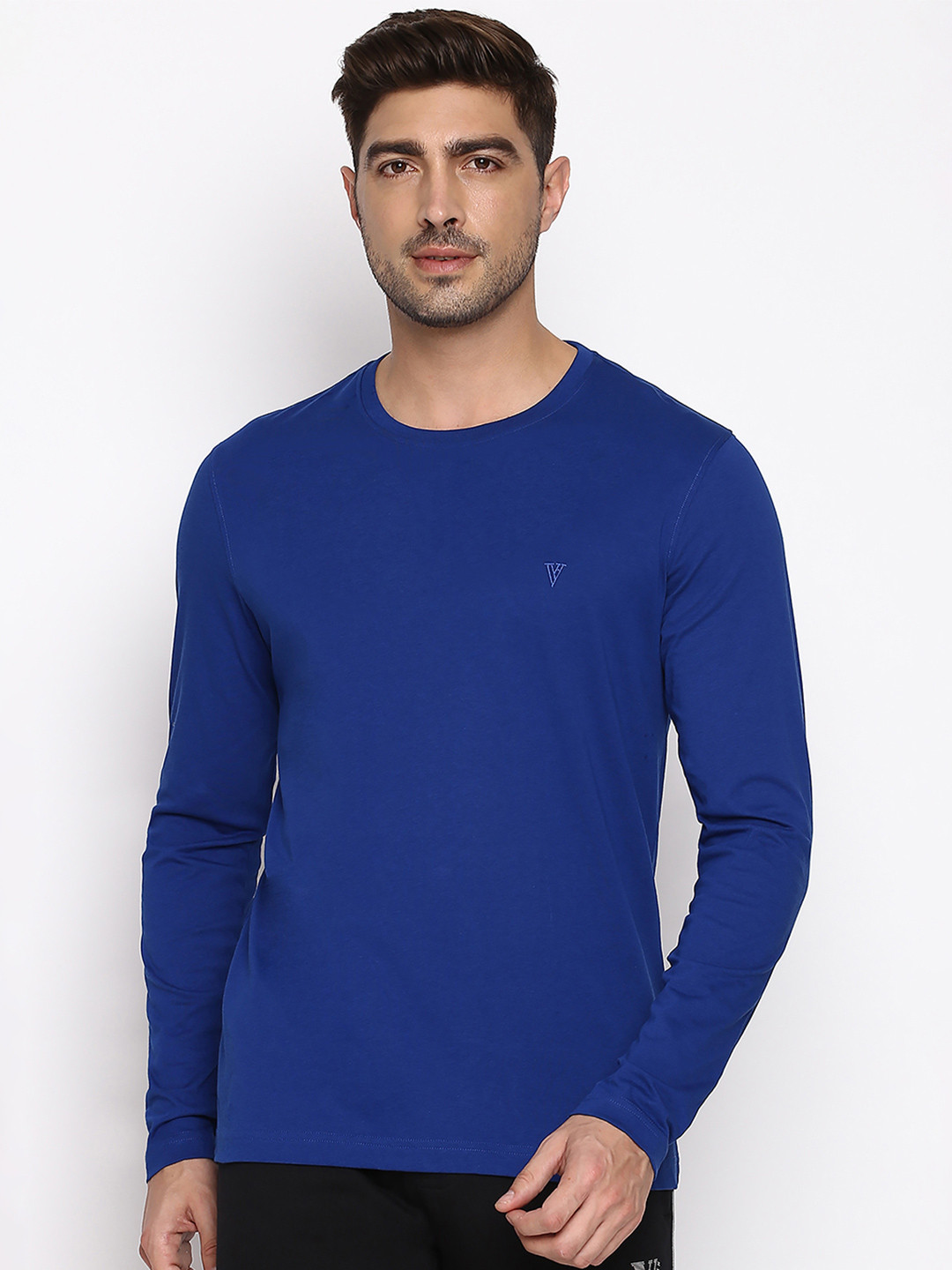 Van Heusen Innerwear Anti Bacterial Smart Tech Slim Fit Lounge Tshirt