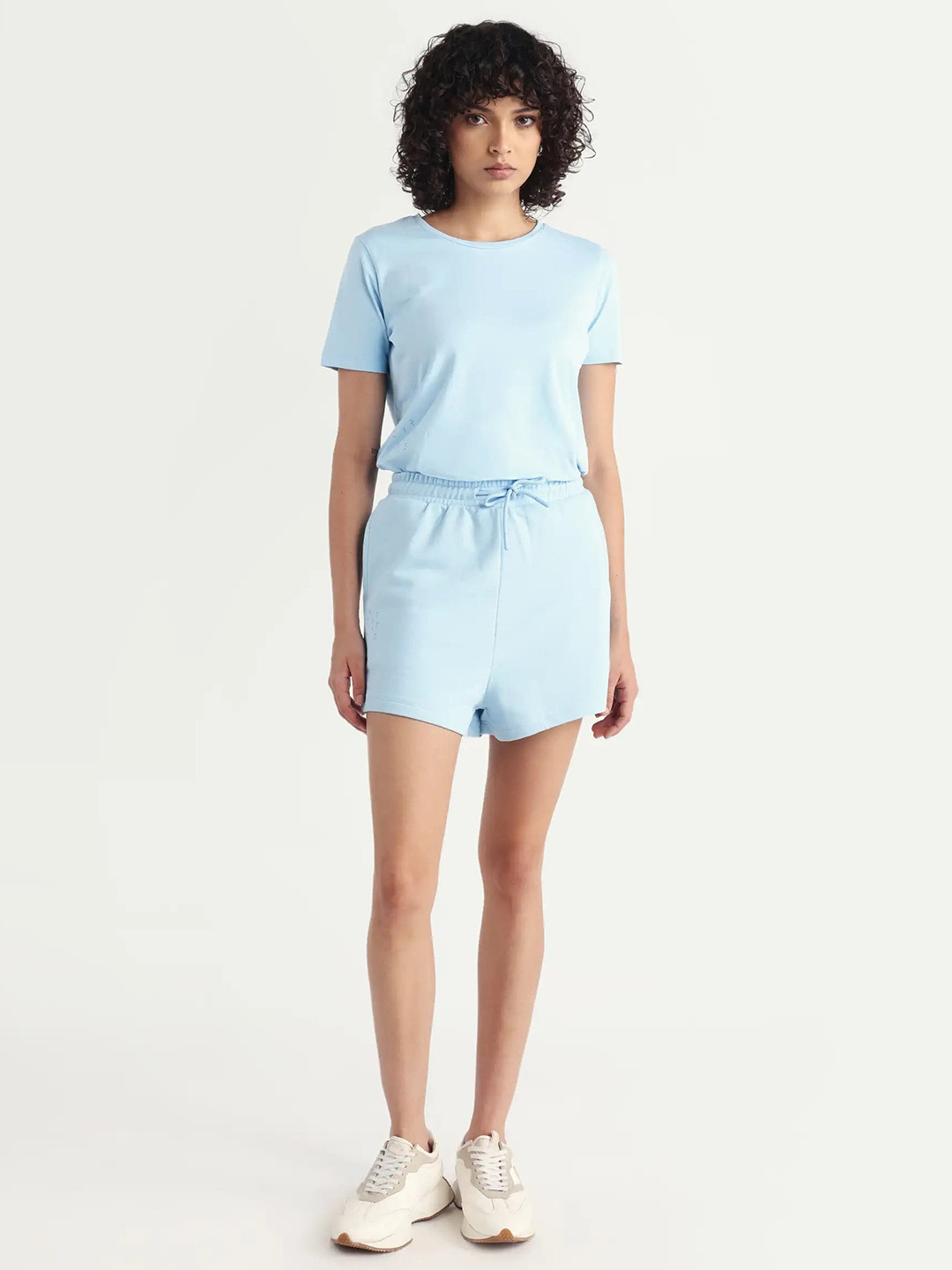 ARTICALE Women Blue Slim Fit Shorts
