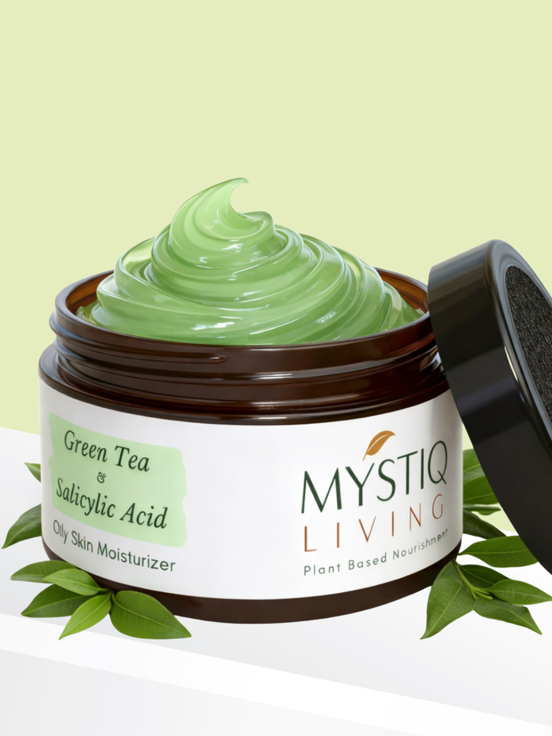 MYSTIQ LIVING Women Clarity Green Tea Anti Acne Gel Face Moisturizer for Oily Skin 50g