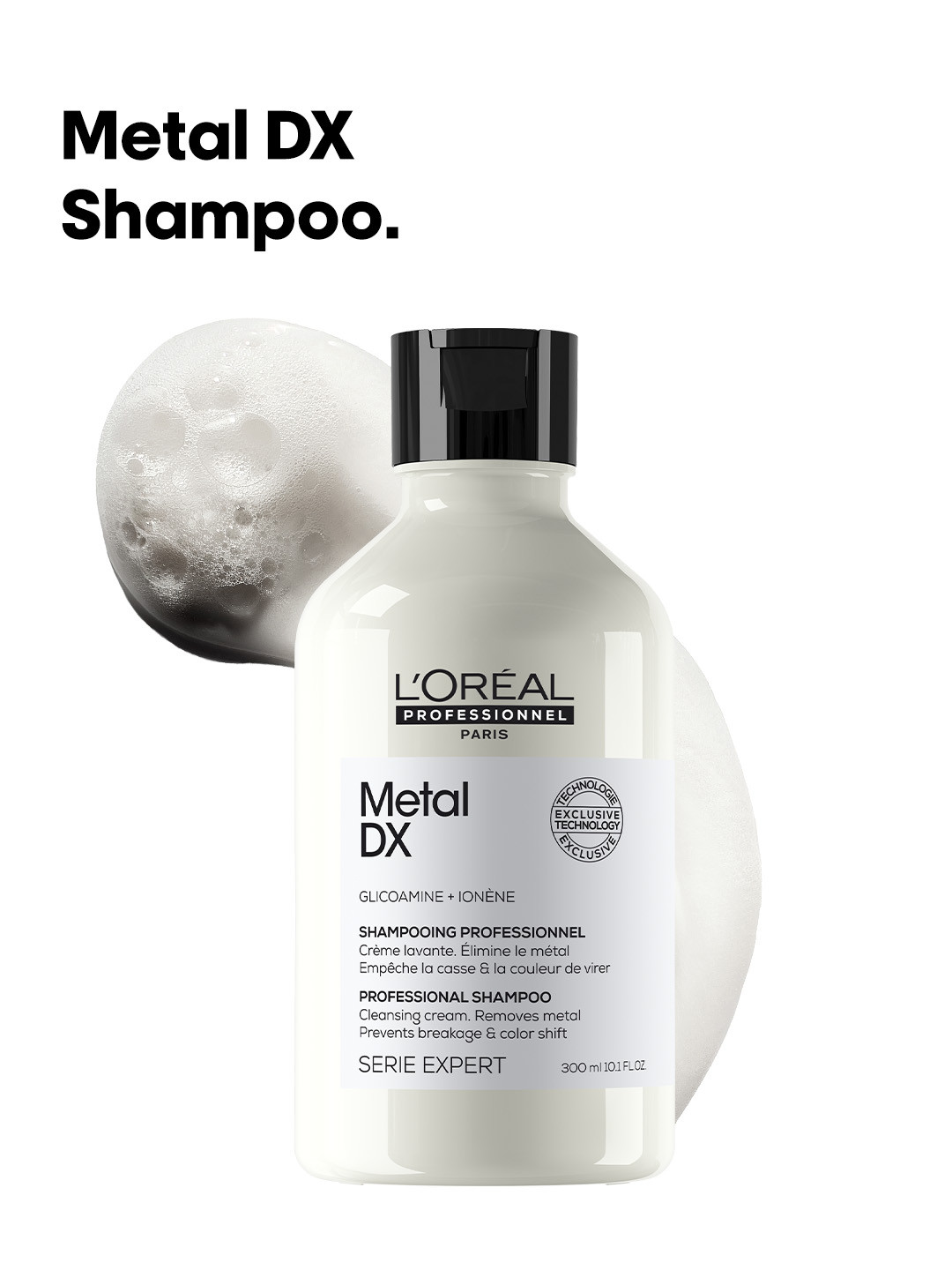 LOreal Professionnel Metal DX Anti-Metal Sulfate-Free Shampoo For Hair Breakage - 300ml