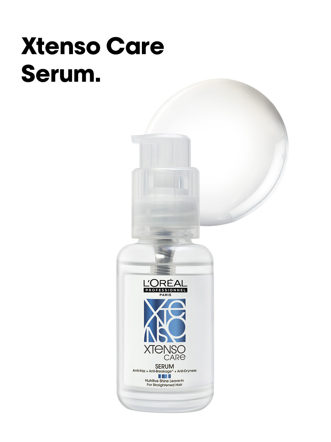 LOreal Professionnel Xtenso Care Serum for Frizz-Free, Smooth & Manageable Hair - 50ml