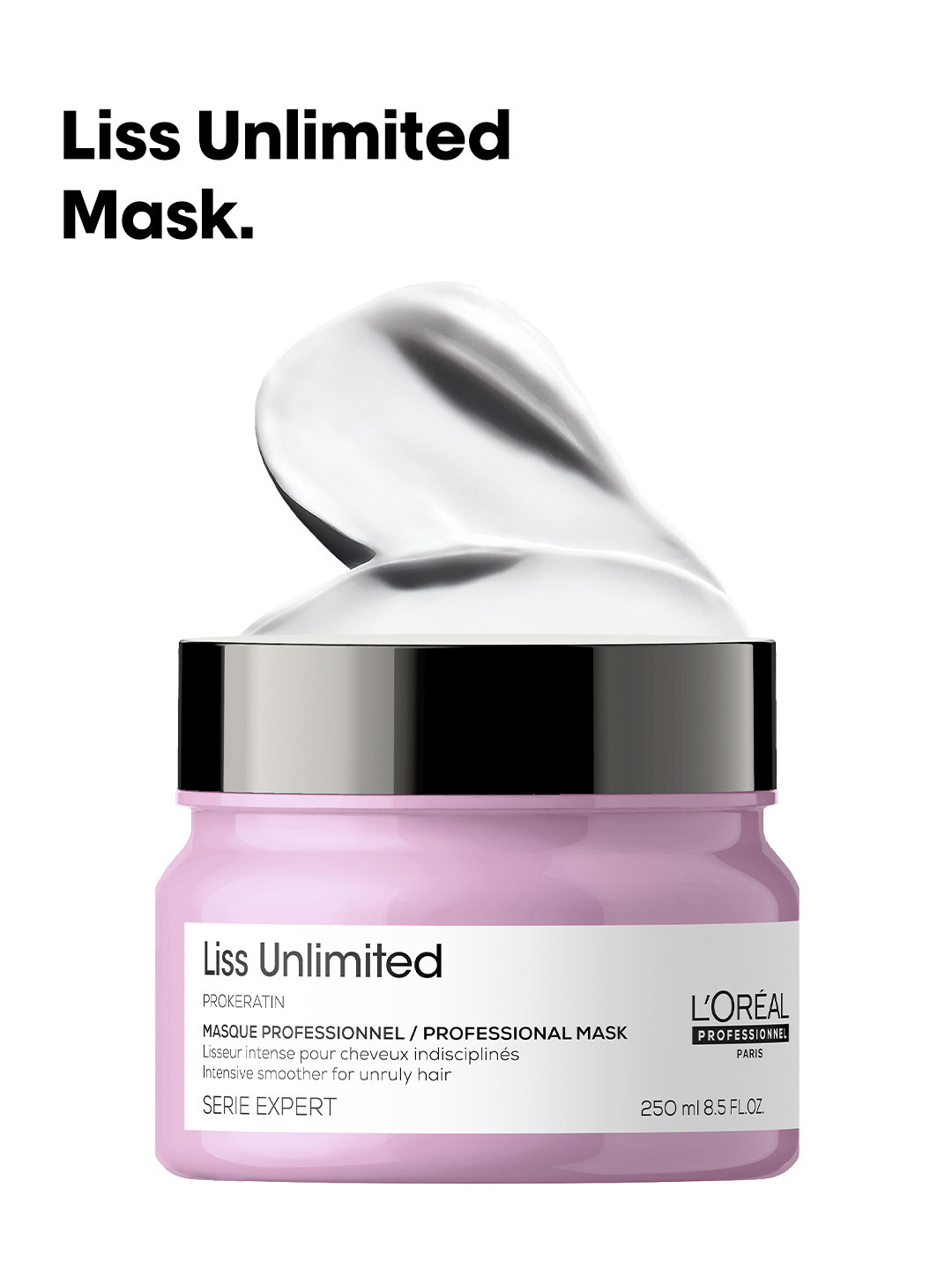 LOreal Professionnel Liss Unlimited Mask for Frizzy Hair with Pro-Keratin - 250ml