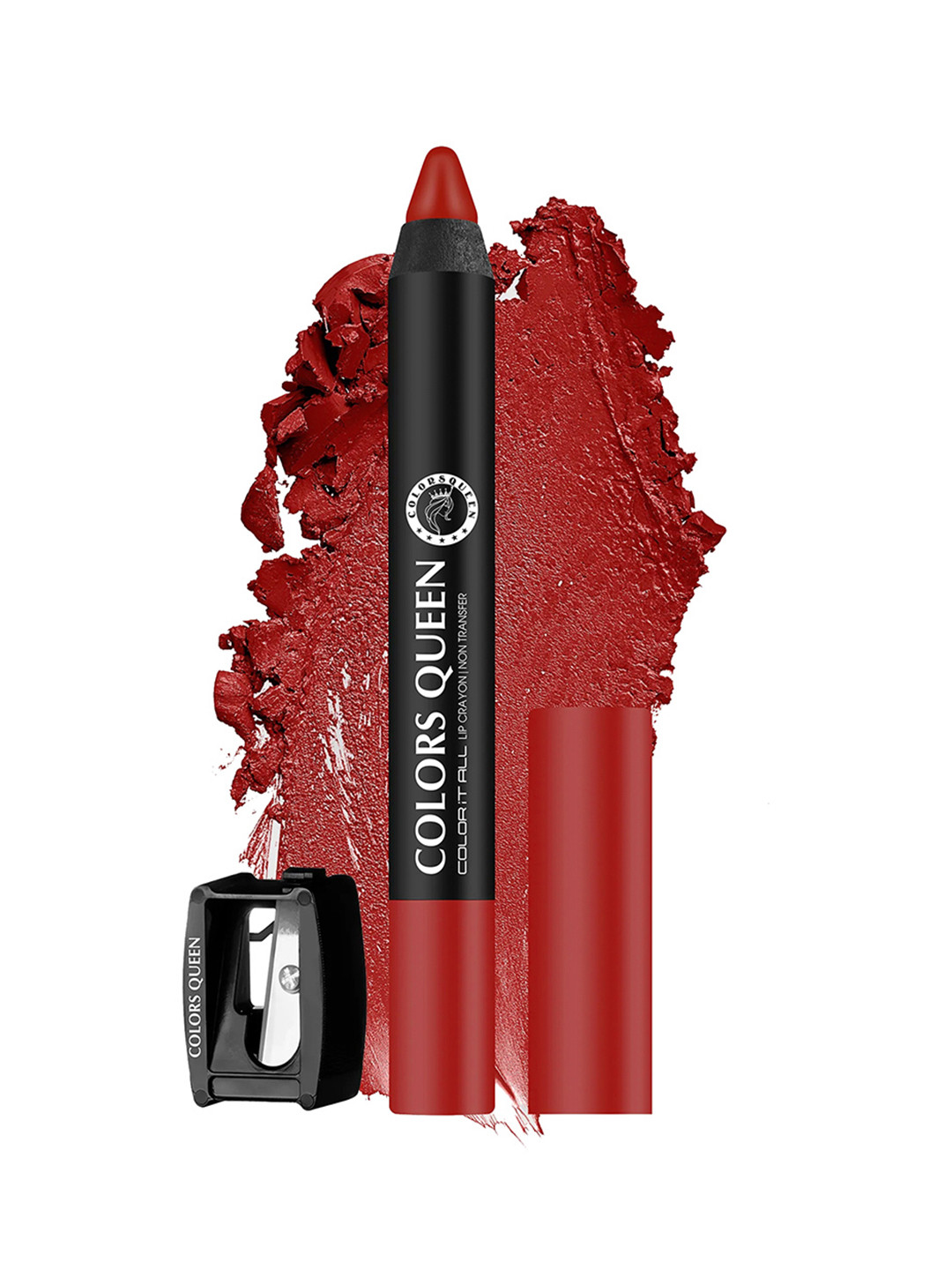 Colors Queen Color It All Non Tranfer Waterproof & Smude Proof Lip Crayon 3.5g - Smoke Red 14