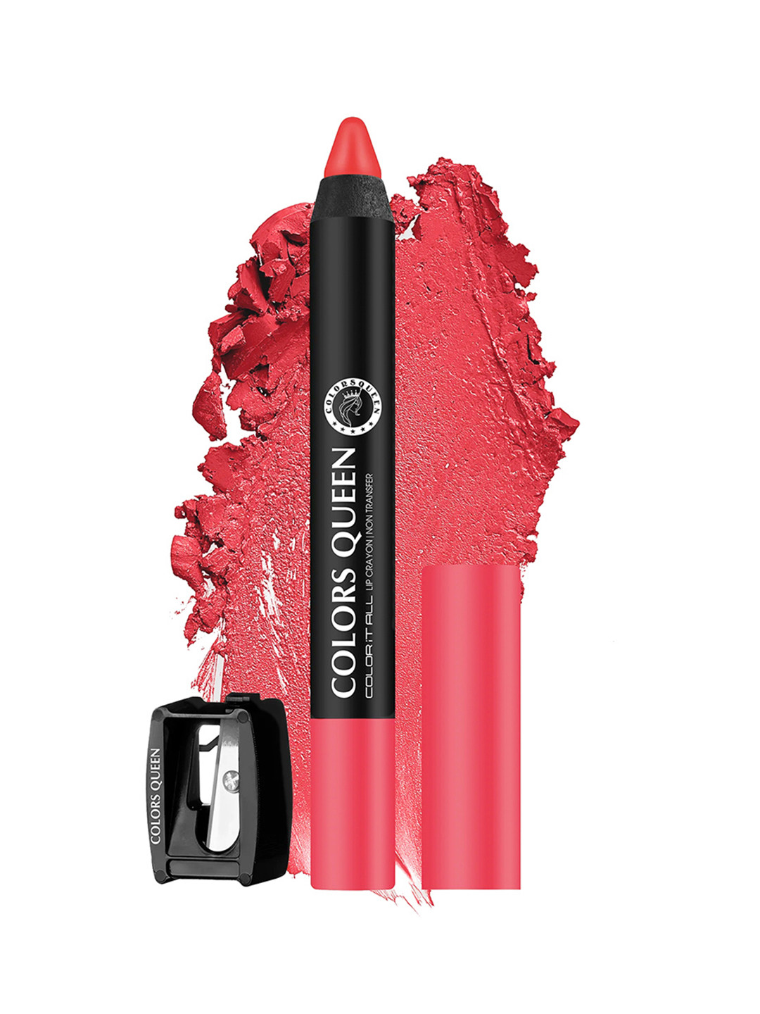 Colors Queen Color It All Non Tranfer Waterproof & Smude Proof Lip Crayon 3.5g - Pink UP 13