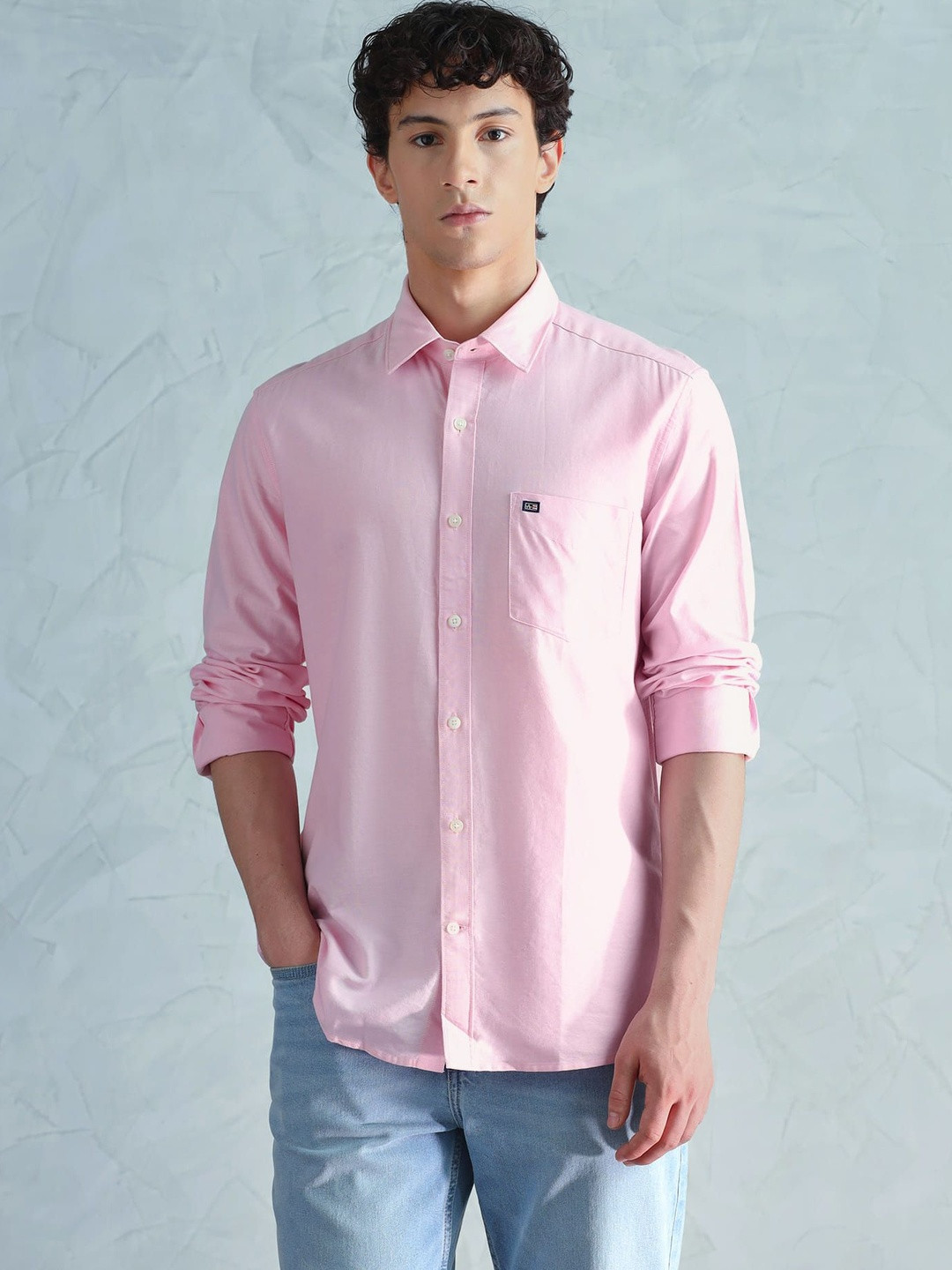 Arrow Sport Men Oxford Slim Fit Cotton Casual Shirt