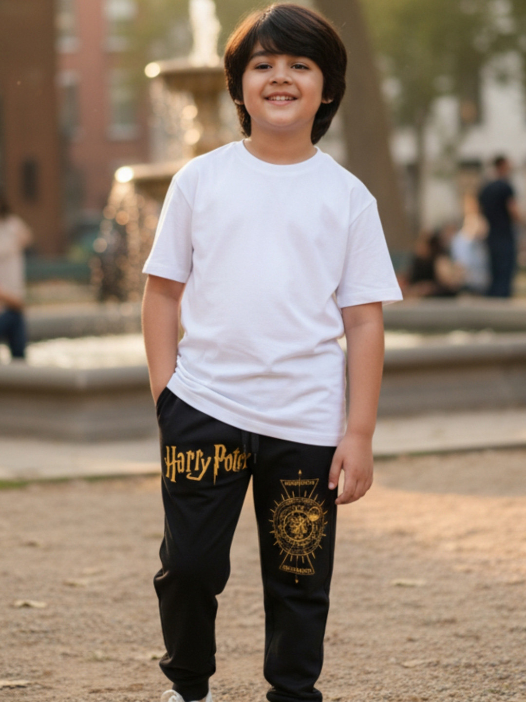Nap Chief Kids Unisex Harry Potter Printed Detail Joggers