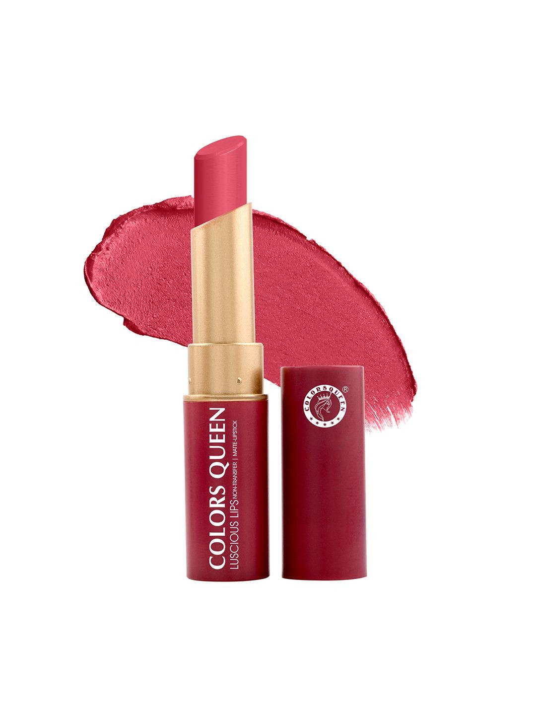 Colors Queen Luscious Lips Non Transfer Matte Lipstick 3.5g - False Mauve 05