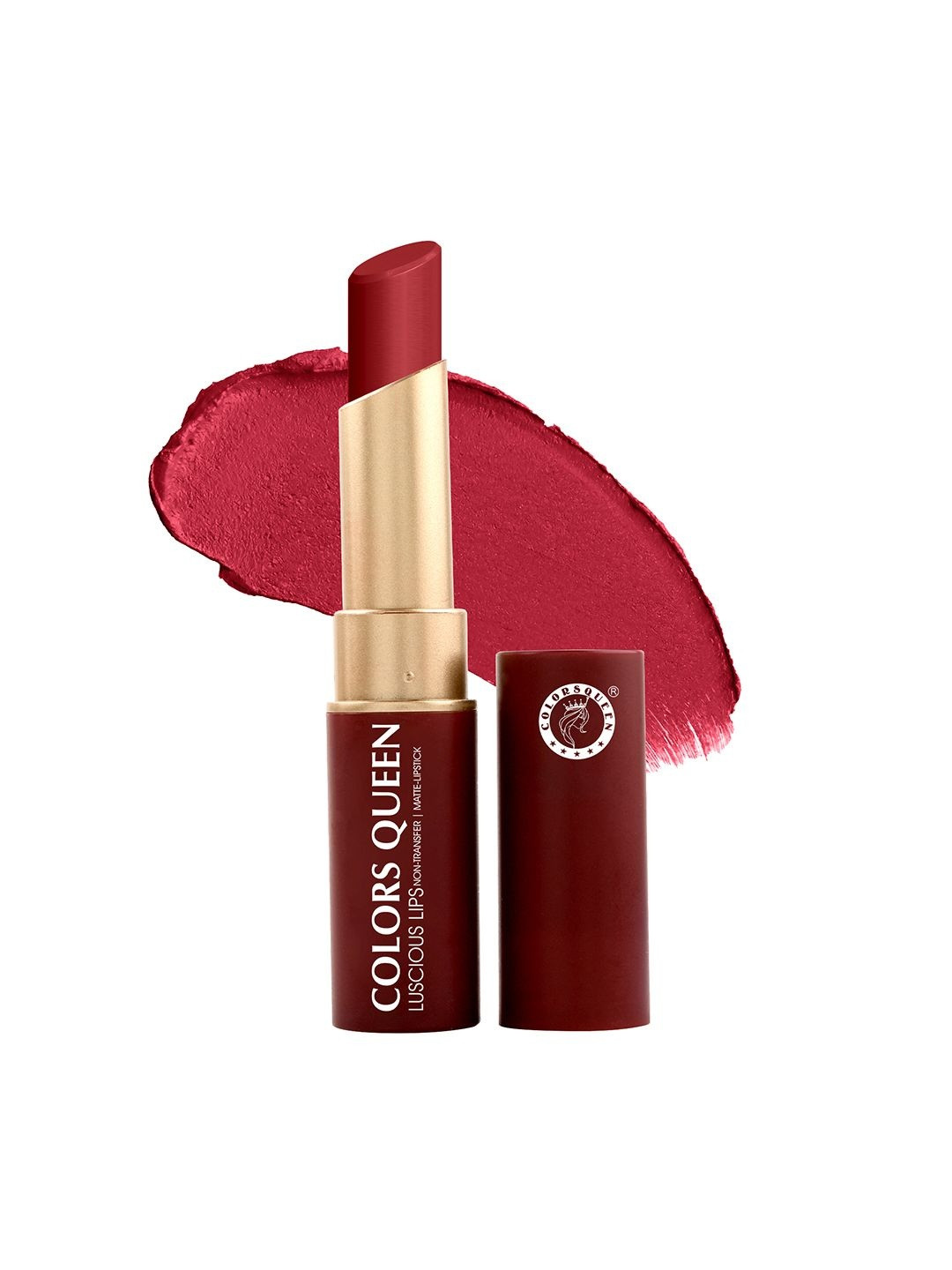 Colors Queen Luscious Lips Non Transfer Matte Lipstick 3.5g - Cranberry 13