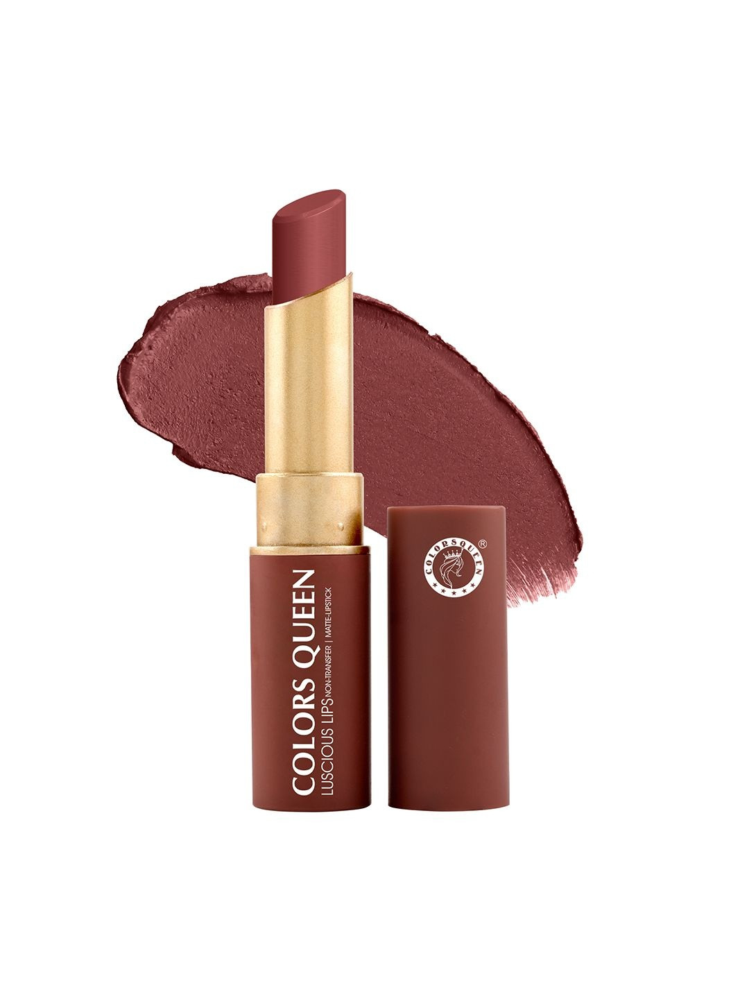 Colors Queen Luscious Lips Non Transfer Matte Lipstick 3.5g - Reach High 22