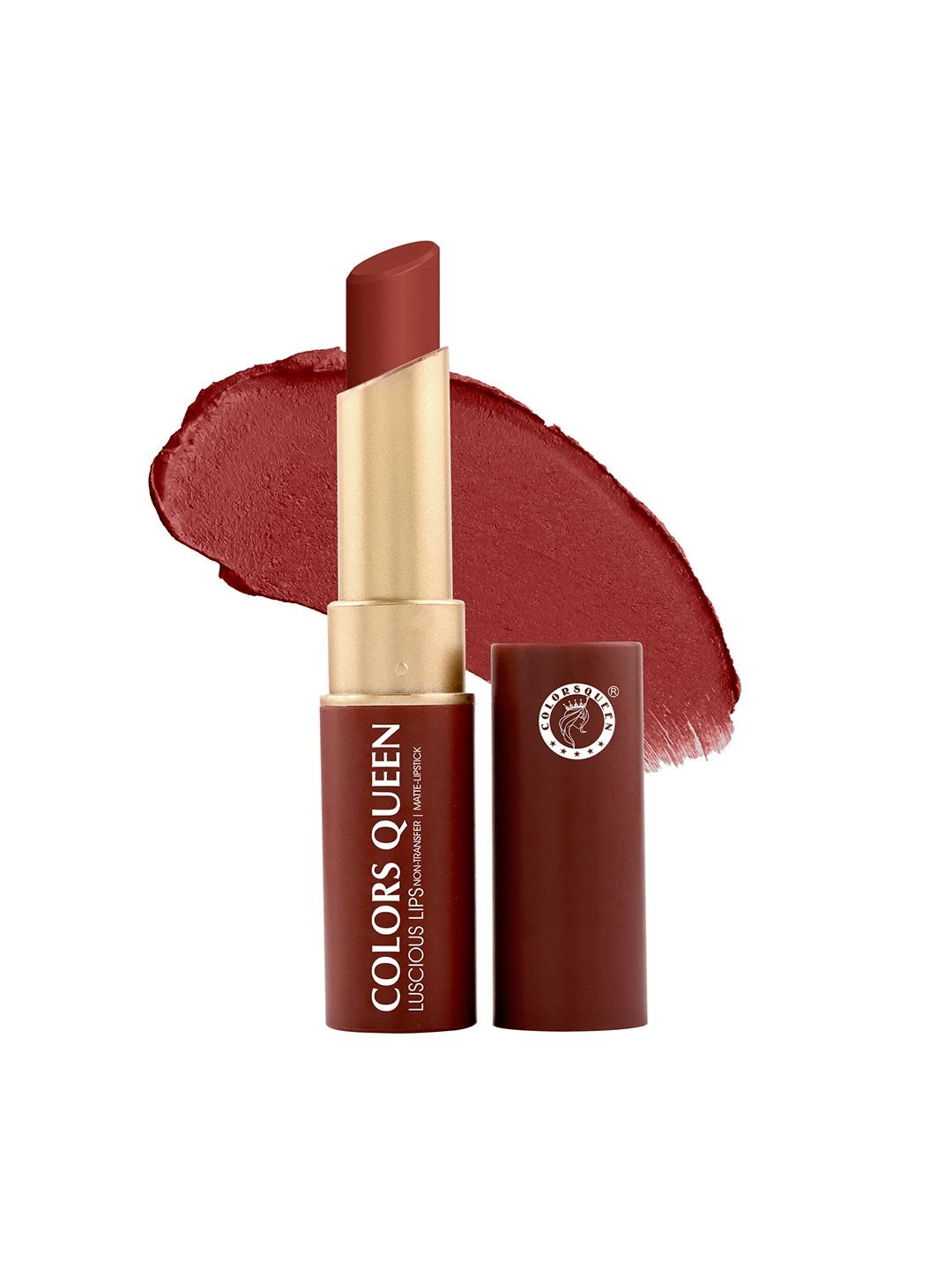 Colors Queen Luscious Lips Non Transfer Matte Lipstick 3.5g - Rouge 17