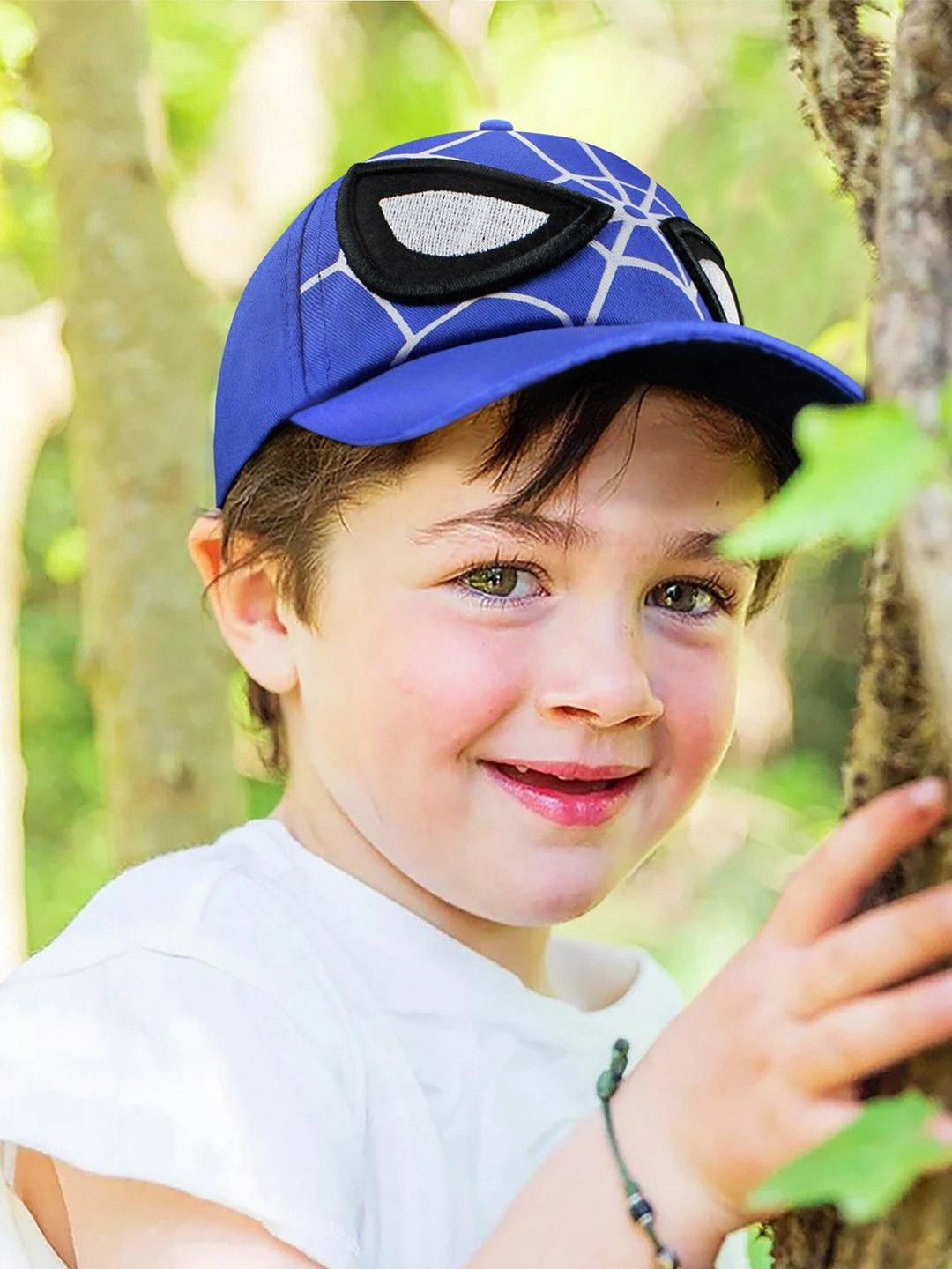 JENNA Kids Spider Man Printed Baseball Cap