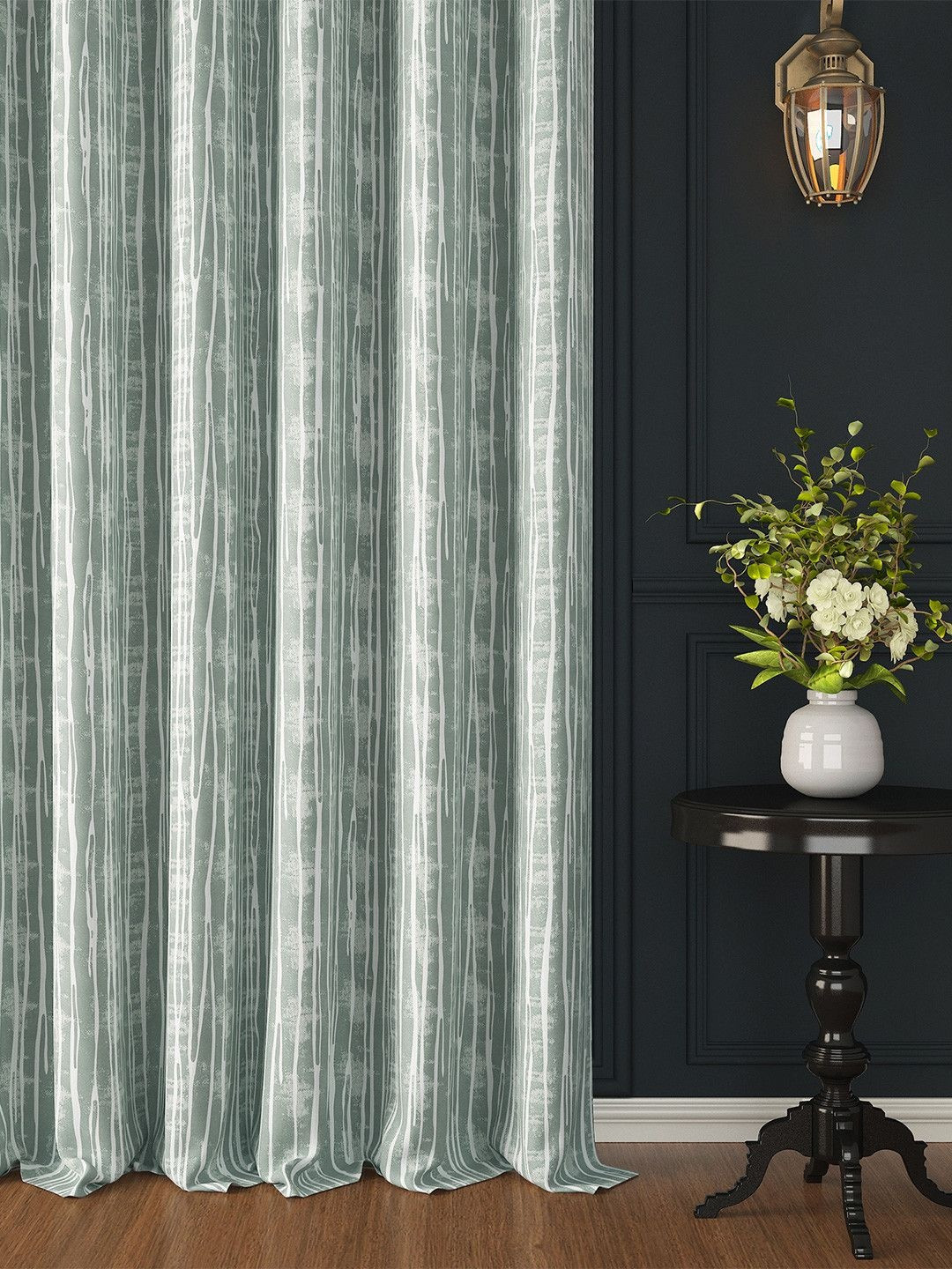Story@Home Jacquard 400 GSM 9 feet 1 U Long Door Curtain