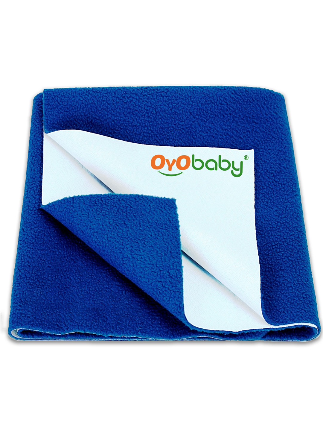 OyO Baby Royal Blue Waterproof & Baby Dry Sheet Polycotton Mattress Protector
