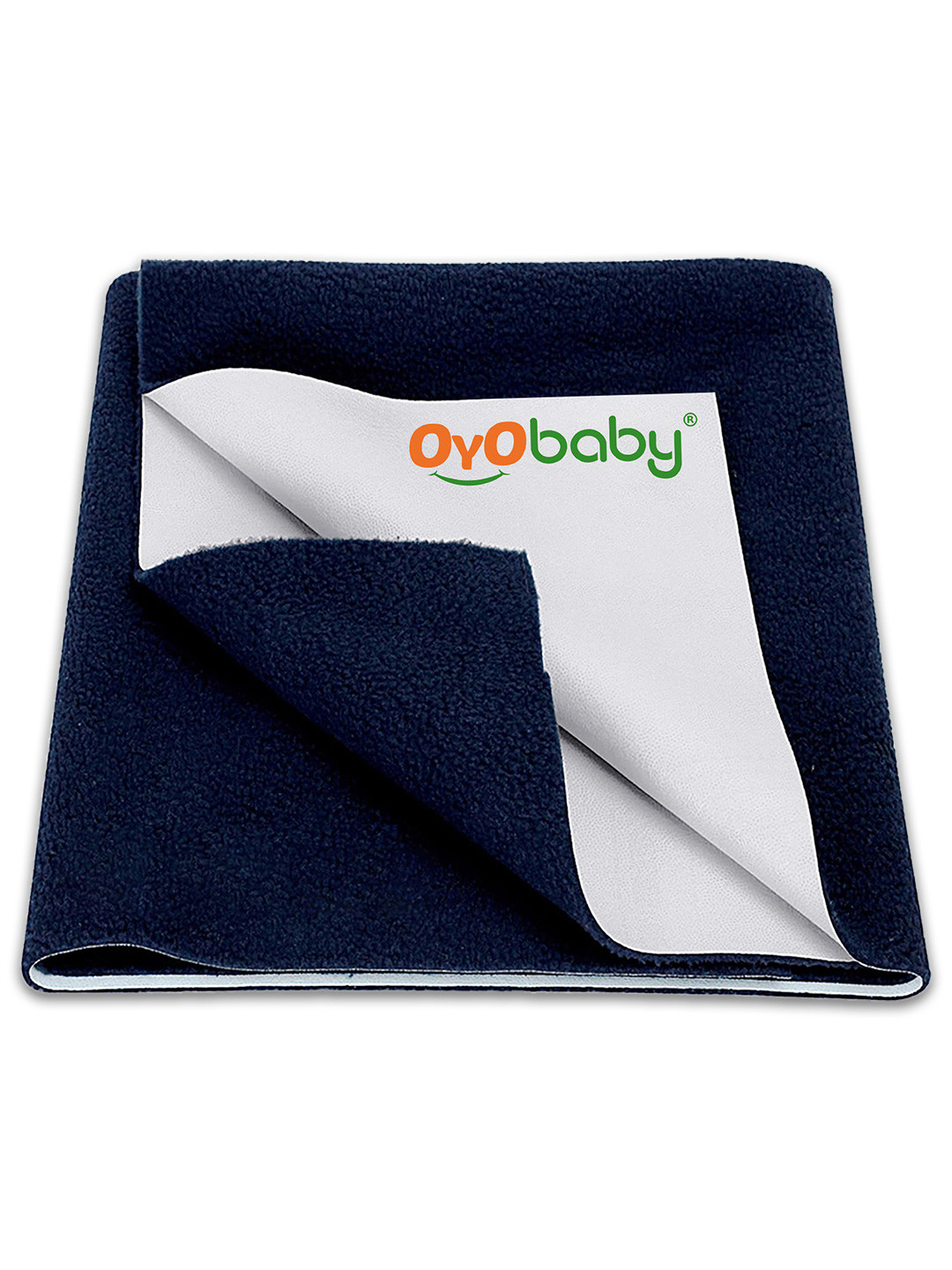 OyO Baby Blue Waterproof & Baby Dry Sheet Polycotton Mattress Protector
