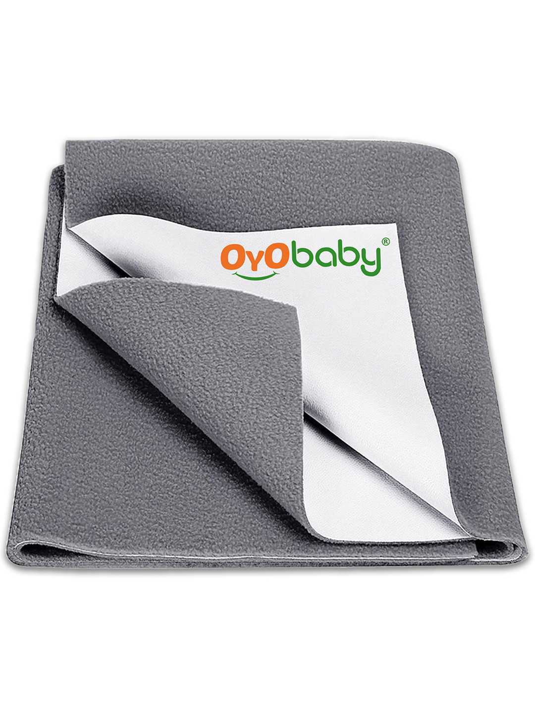 OyO Baby Grey Waterproof & Baby Dry Sheet Mattress Protector 260 x 200 cm