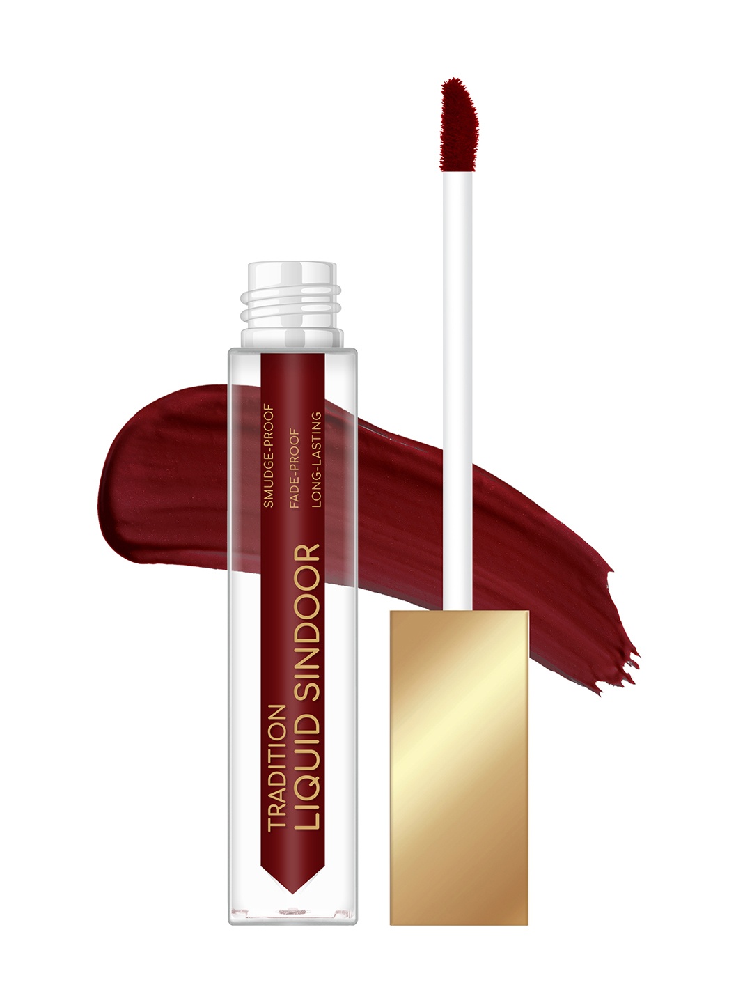 

SWISS BEAUTY Tradition Smudge-Proof Liquid Sindoor 6 ml - Jewel Maroon