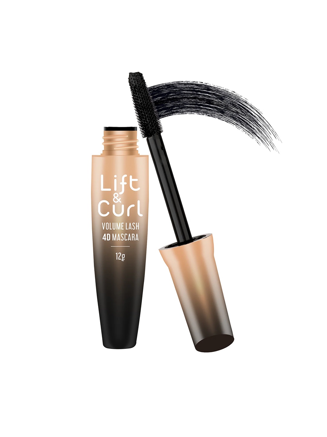

SWISS BEAUTY Lift & Curl Volume Lash Waterproof Smudge-Proof 4D Mascara 12g - Black