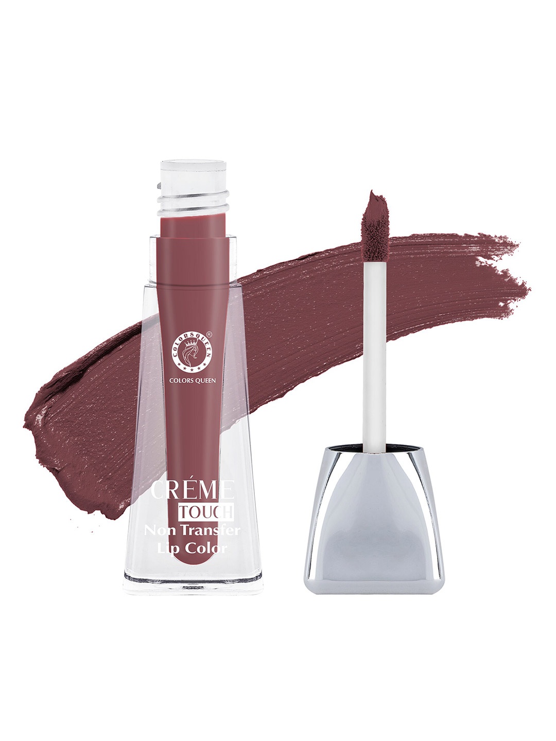 

Colors Queen Creme Touch Non-Transfer Matte Lip Color 4 ml - Coffee, Brown